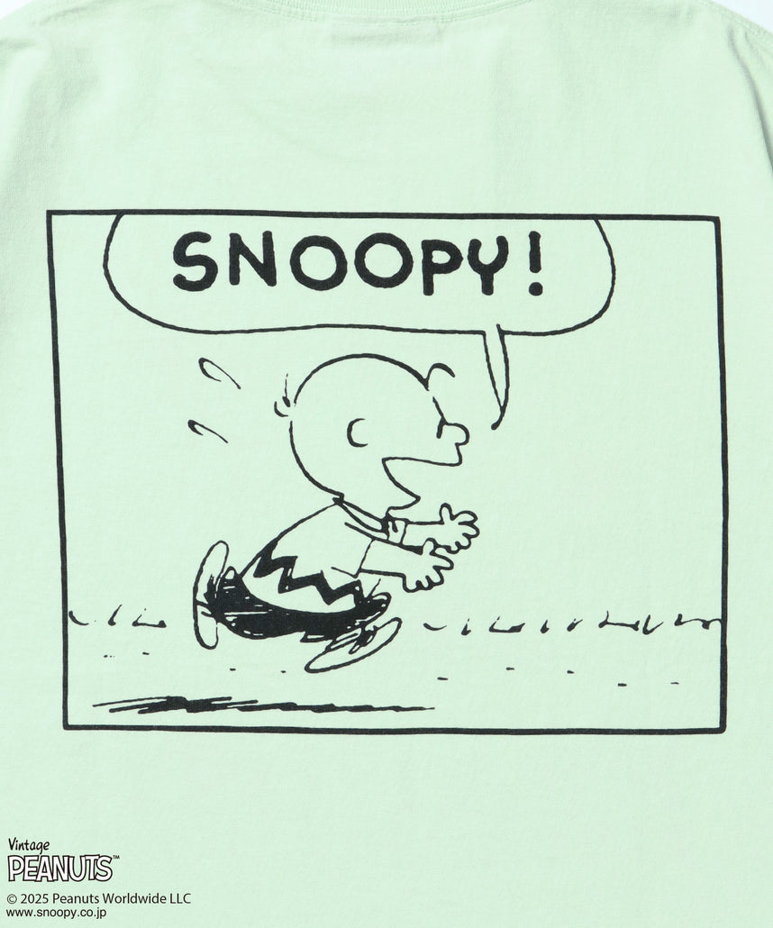 TP VINTAGE HEARTFUL S/S TEE / スヌーピー ピーナッツ Tシャツ 半袖 クルーネック ミント