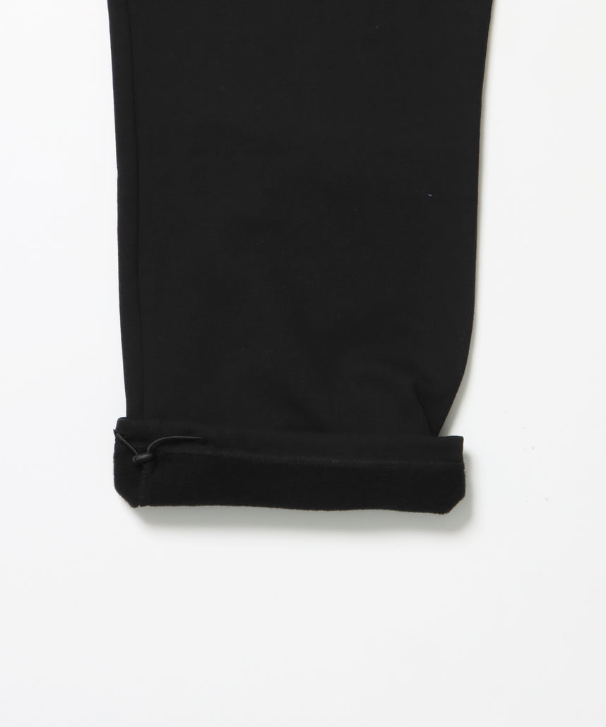 CROSS RHINE STONE SWEAT PANTS / ラインストーン クロス スウェットパンツ ドローコード 裏起毛 【セットアップ】 ブラック