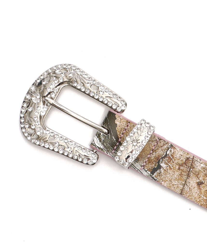 SEQUENZ RHINE STONE BELT LADIES / ベルト スタッズ ストーン リアルツリー レオパード レディース 雑貨 柄80