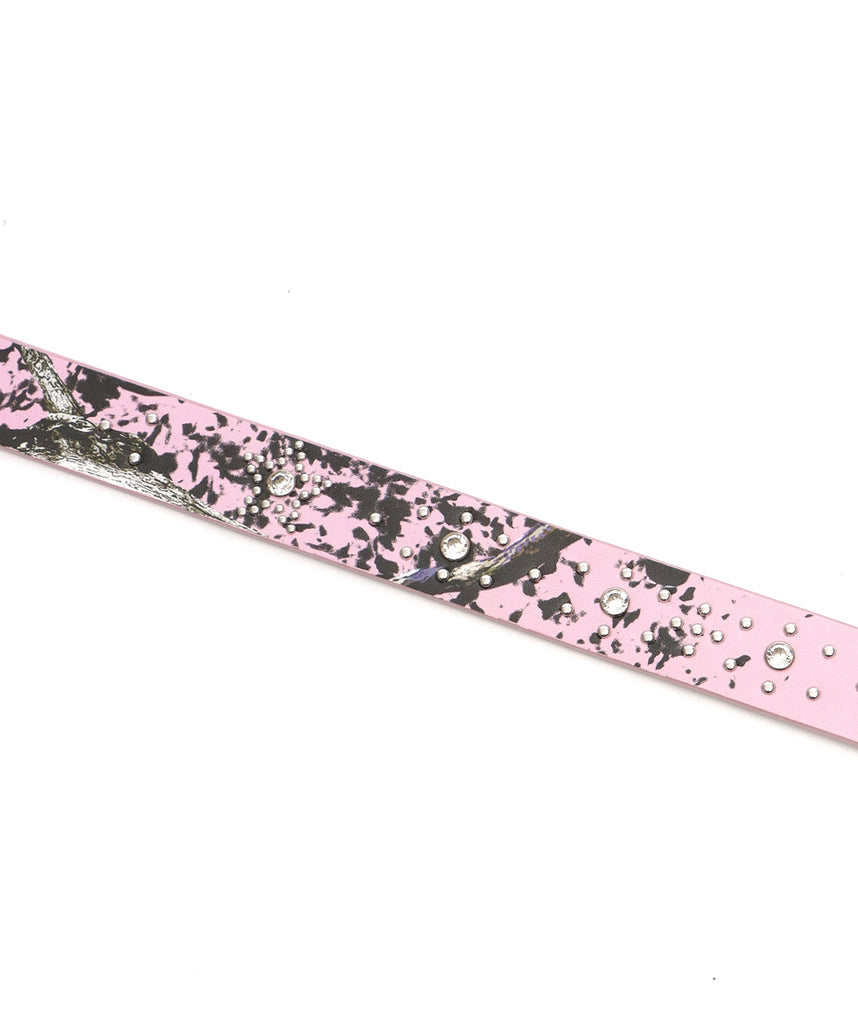 SEQUENZ RHINE STONE BELT LADIES / ベルト スタッズ ストーン リアルツリー レオパード レディース 雑貨 柄80