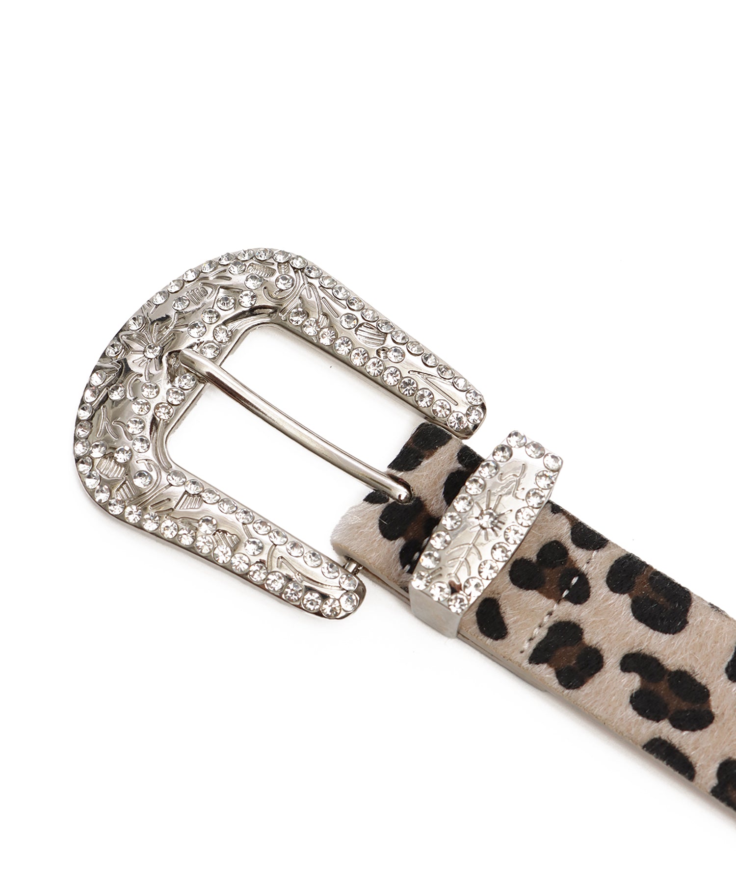 SEQUENZ RHINE STONE BELT LADIES / ベルト スタッズ ストーン リアルツリー レオパード レディース 雑貨 柄81