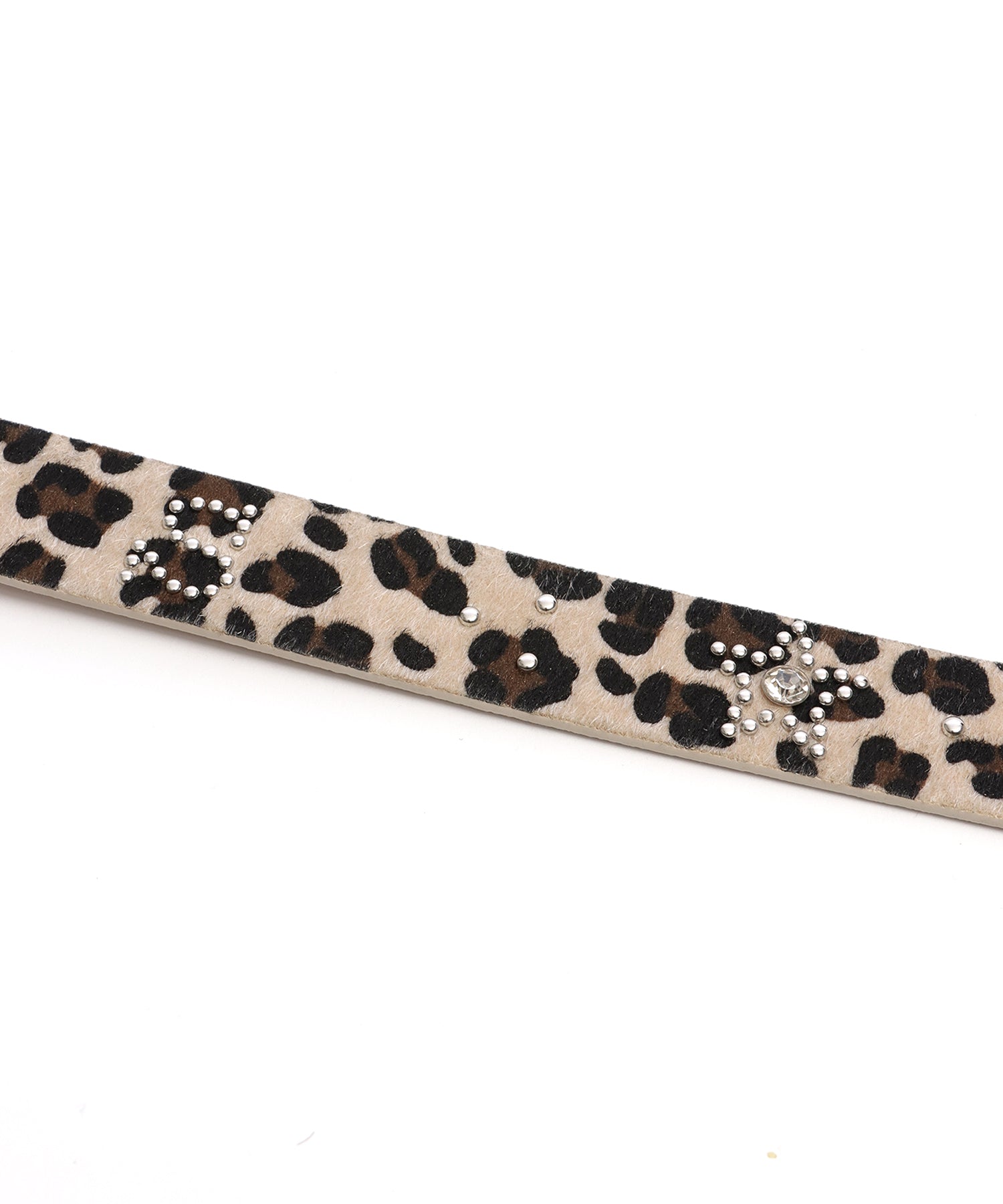 SEQUENZ RHINE STONE BELT LADIES / ベルト スタッズ ストーン リアルツリー レオパード レディース 雑貨 柄81