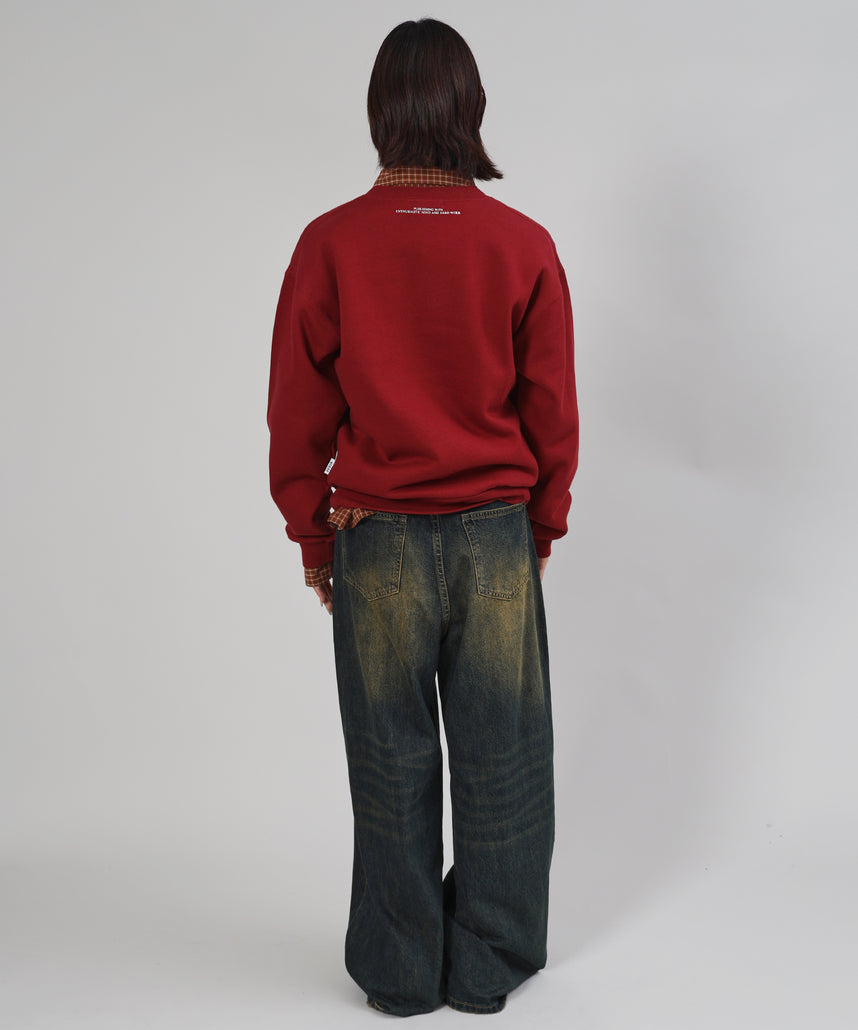 モデル:H163 Size : M レッド