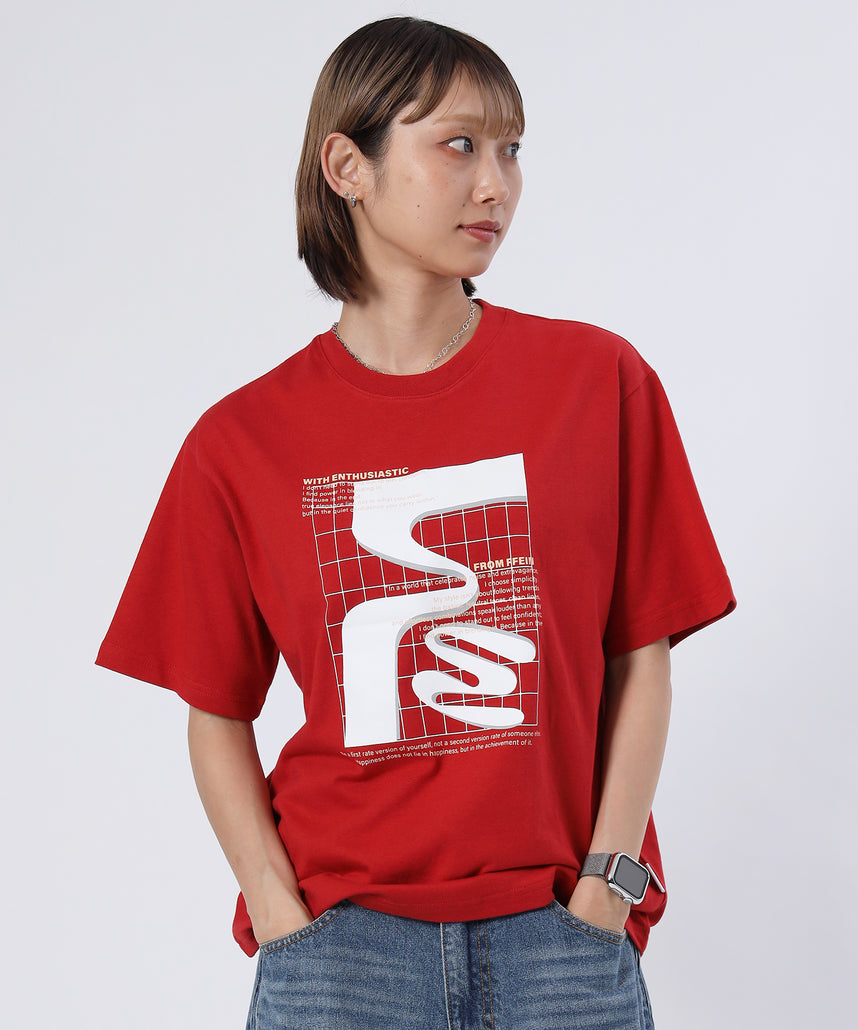 モデル:H163 Size:M レッド