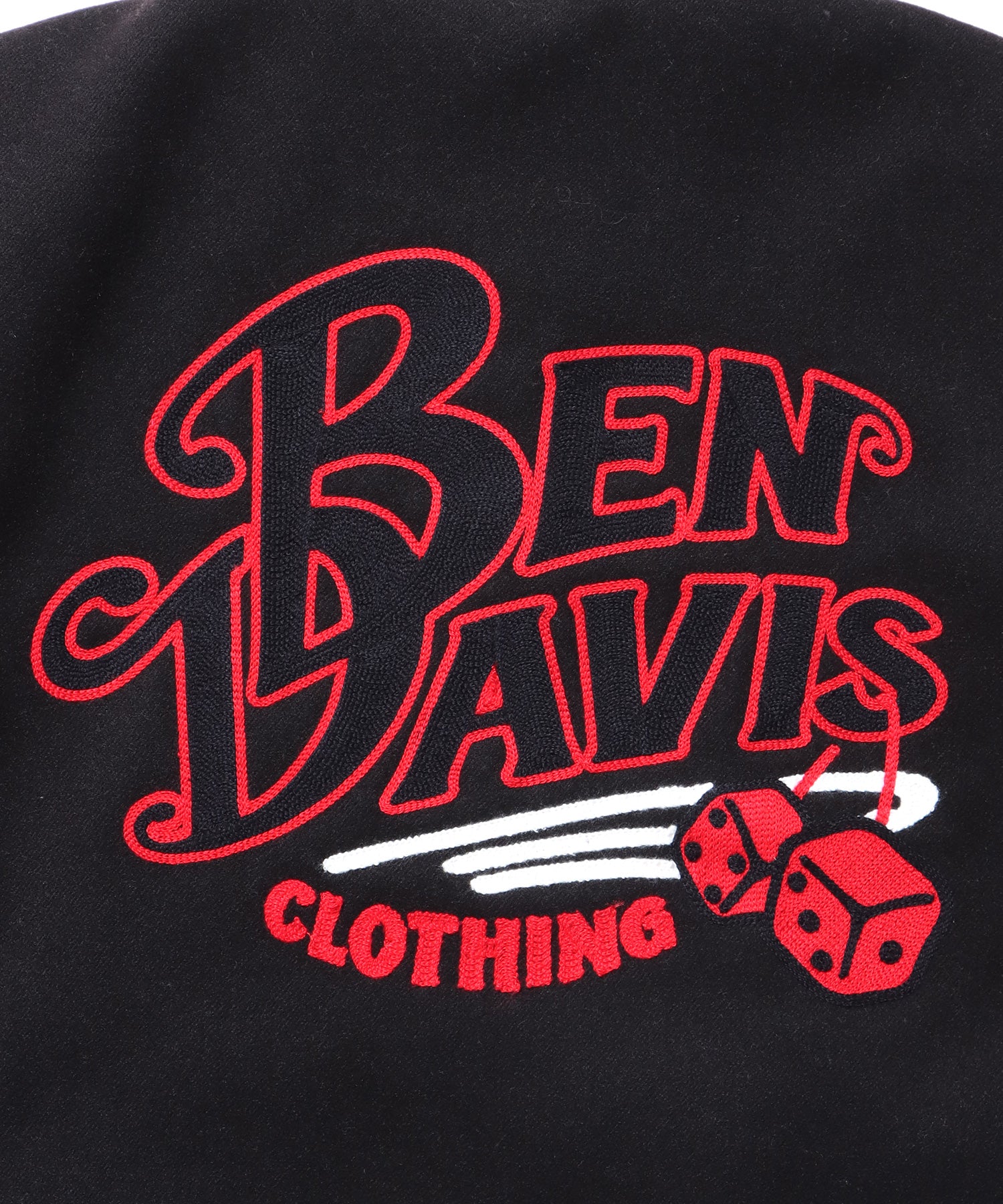 BD STADIUM JACKET / 刺繍 ワッペン OLD オーバーサイズ レトロ アメカジ スケーター 90年代 ブラック