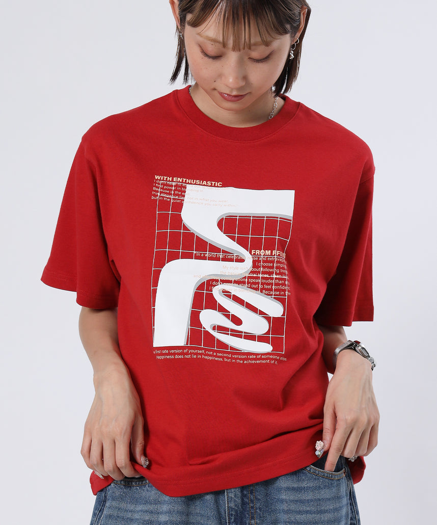 モデル:H163 Size:M レッド