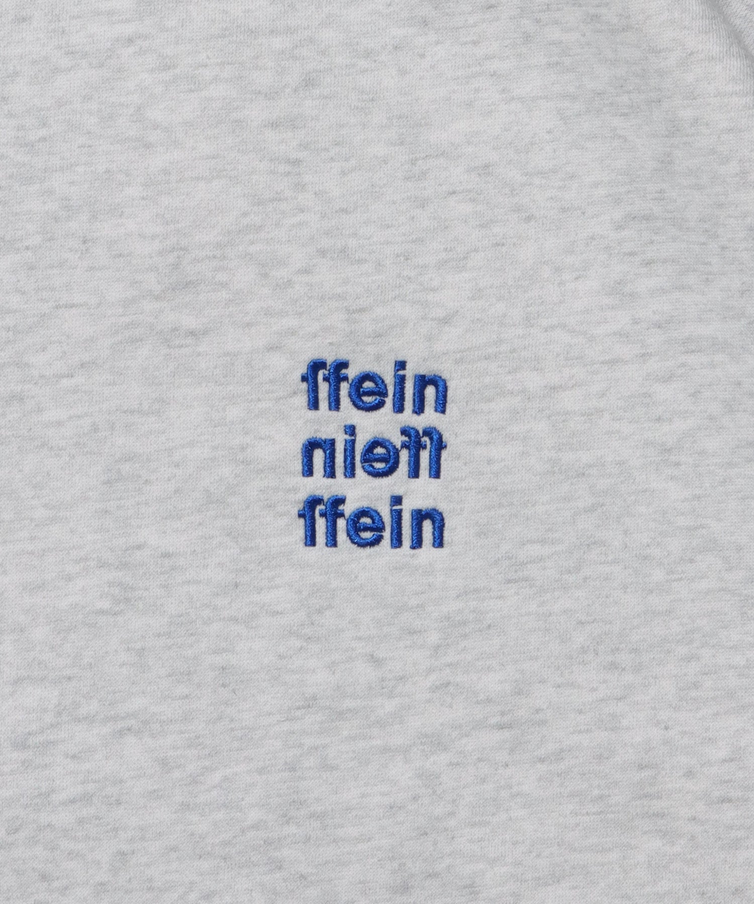 ヘビーウエイト3段ロゴドローコード付スウェット / スウェット トレーナー ロゴプリント ドローコード 裏起毛 アッシュグレー