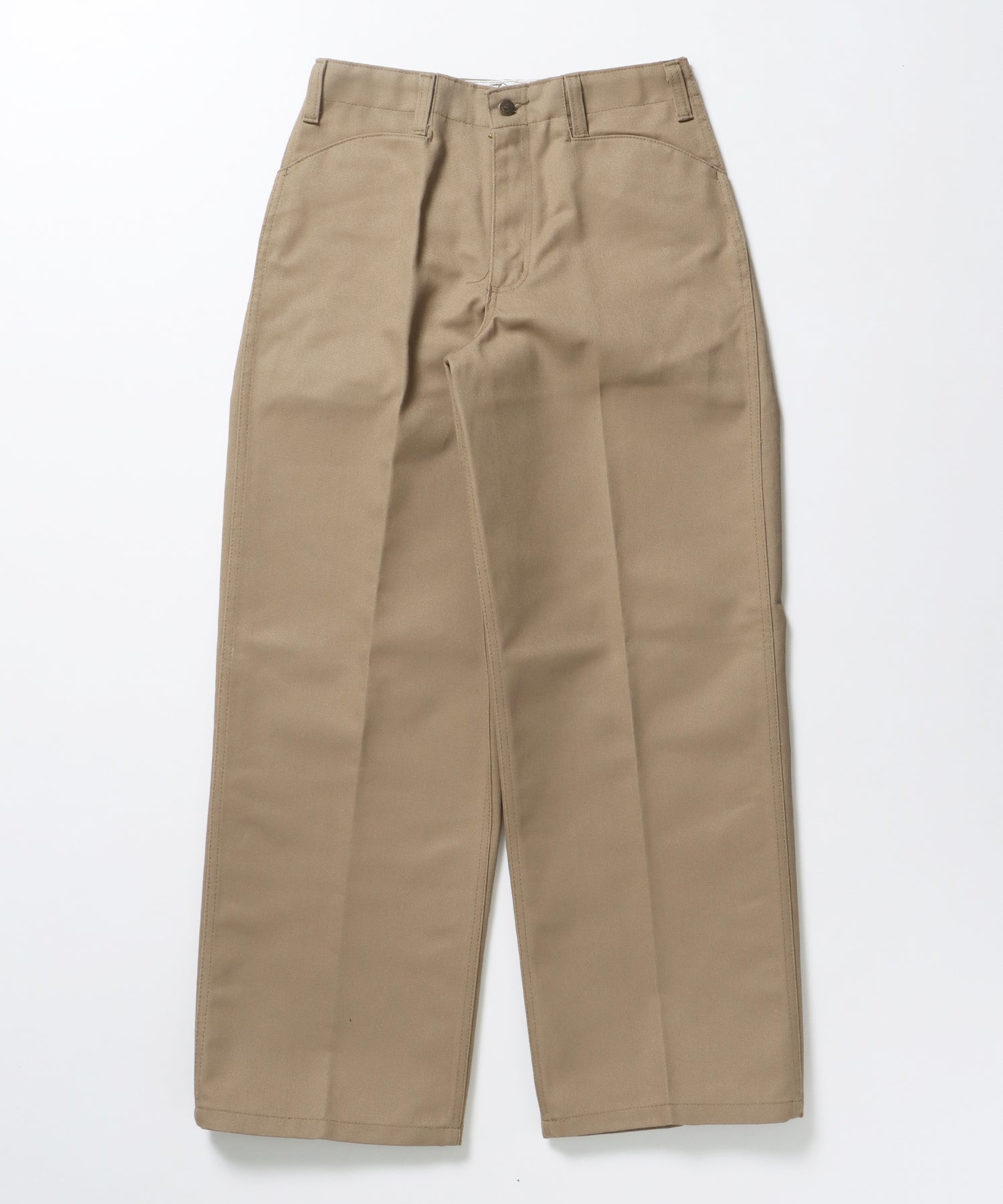 USA GORILLA CUT / エクストラワイドパンツ センタープレス フリスコ メキシコ産 カーキ