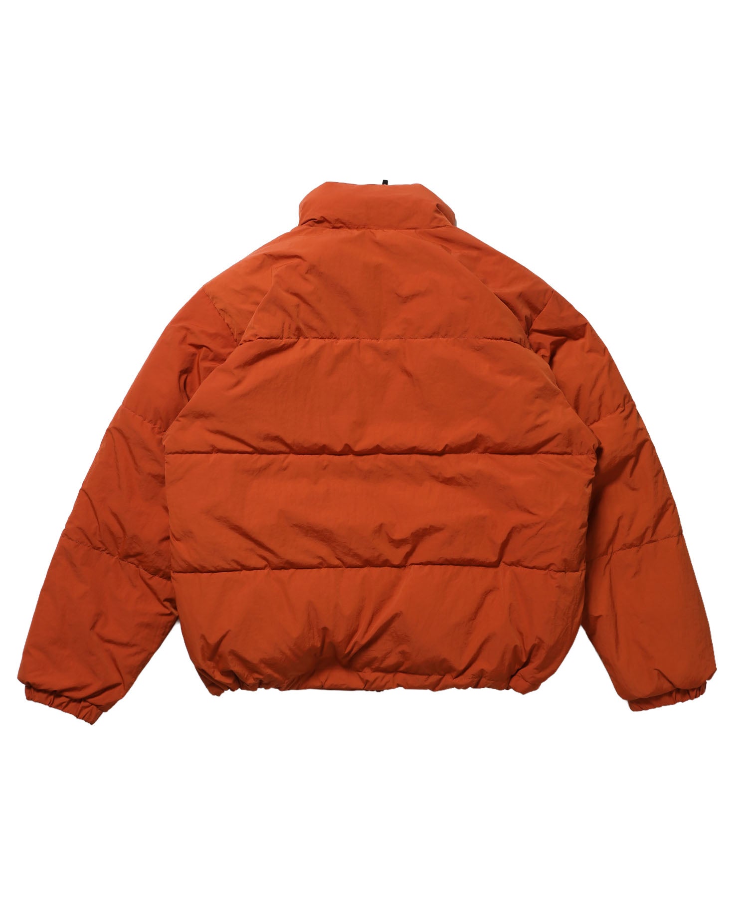 BD PUFFER JACKET / ダウンジャケット パッファー シンプルロゴ ユニセックス オレンジ
