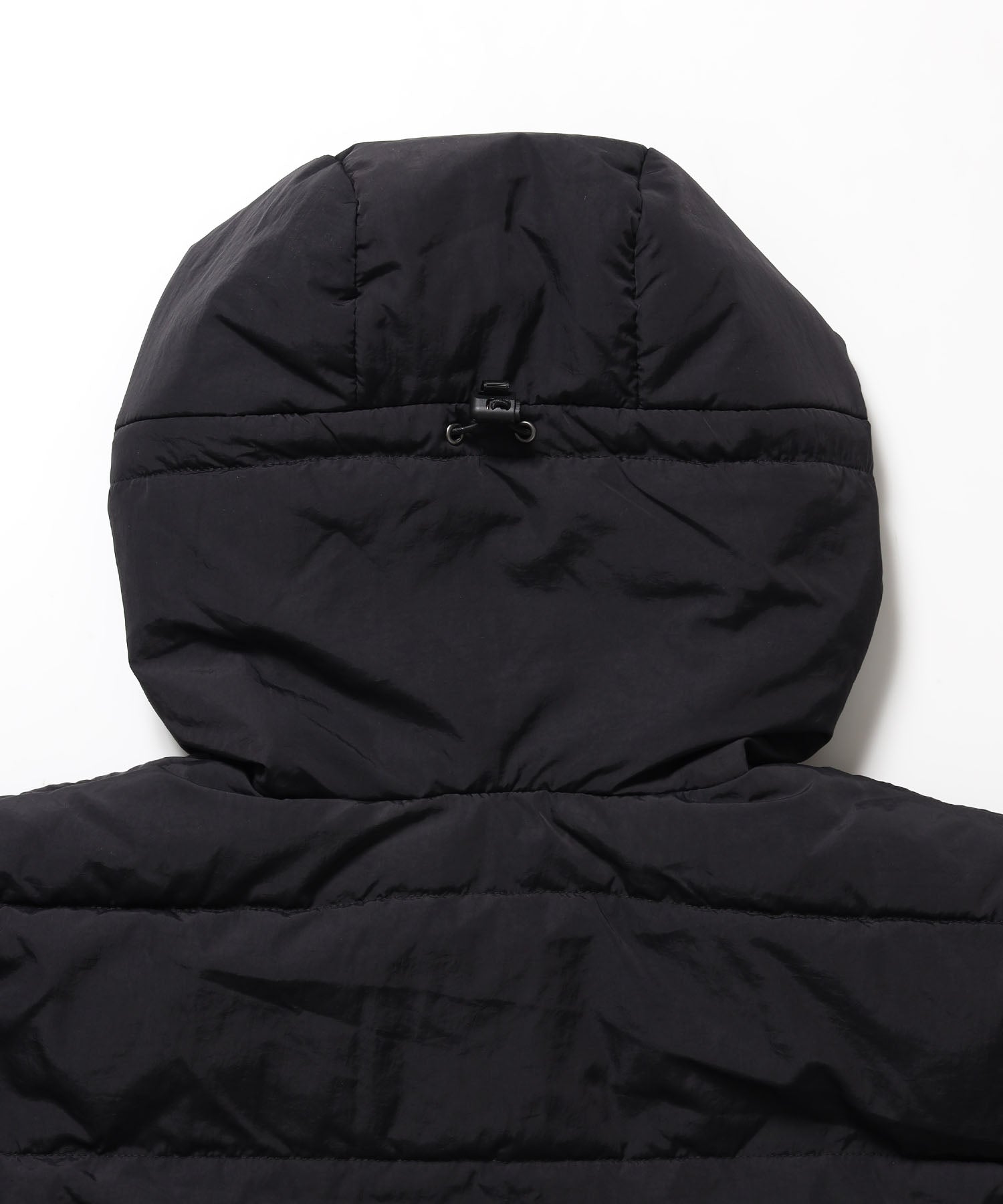 BD HOODED PUFFER JACKET / ダウンジャケット パッファー フード ユニセックス ブラック