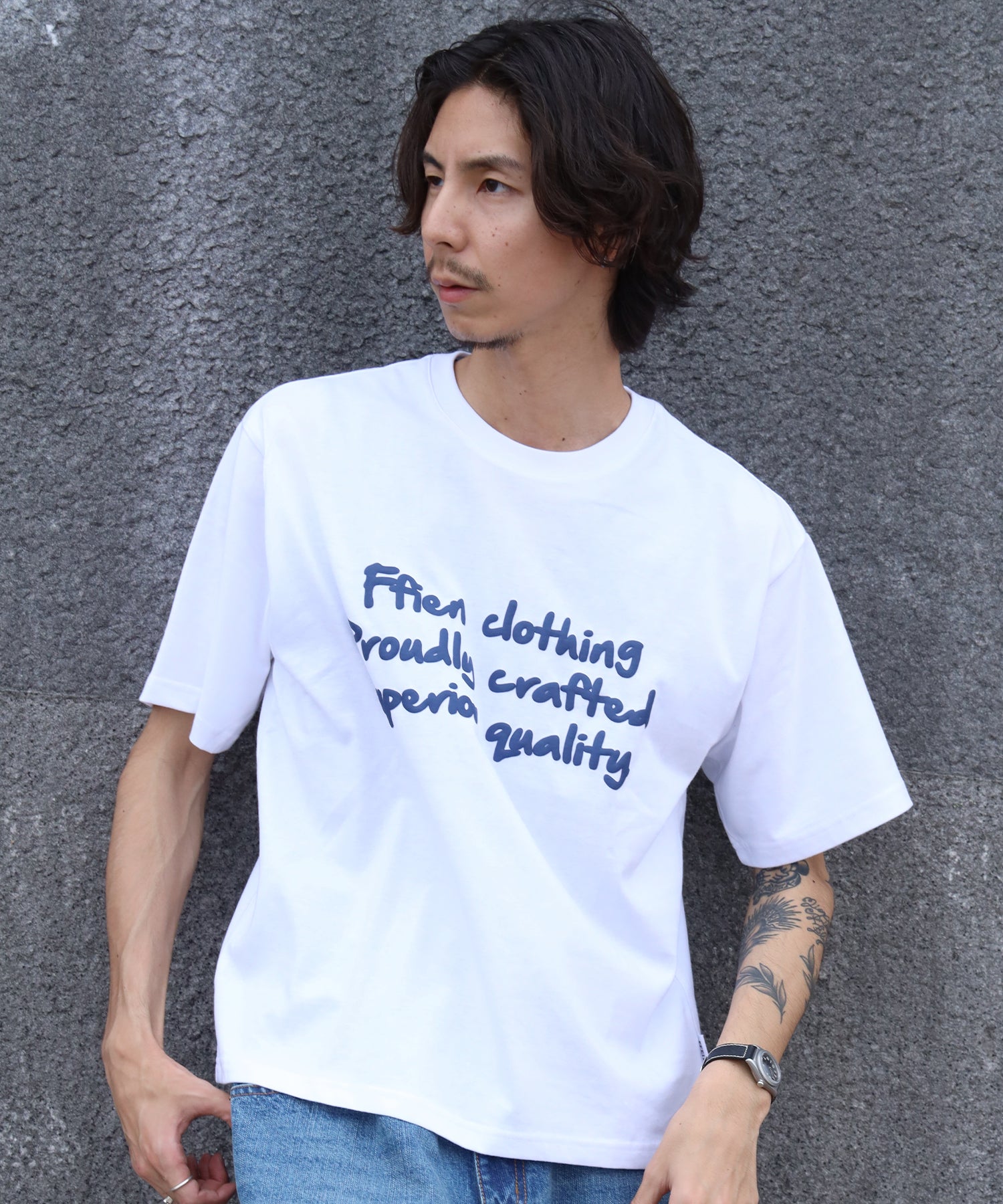 H178 Size:L ホワイト