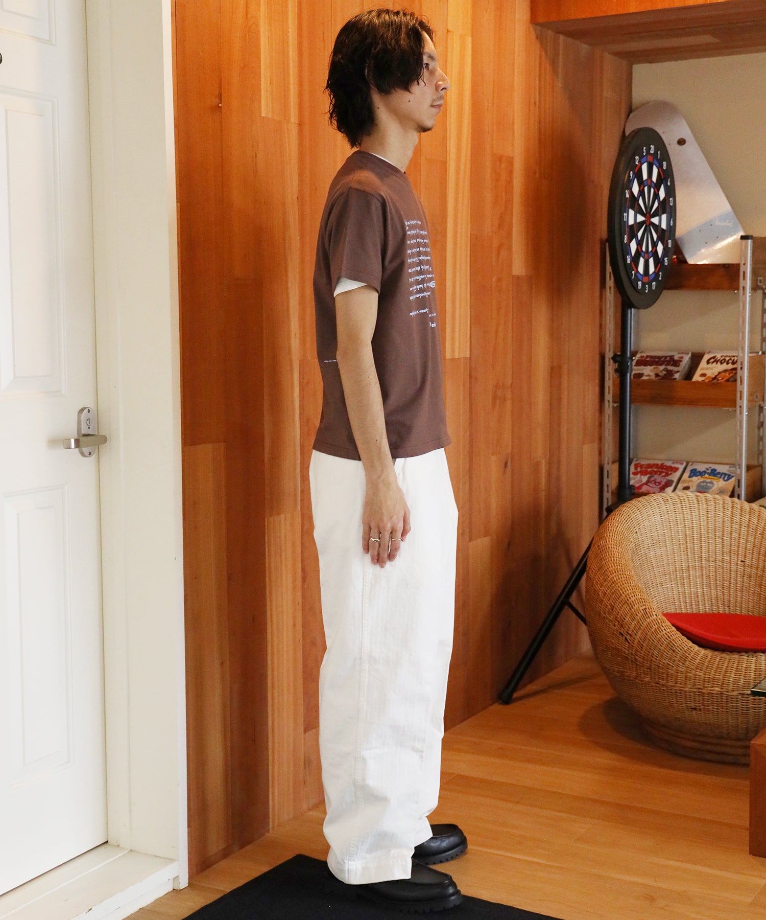 モデル:H178 Size : M ブラウン