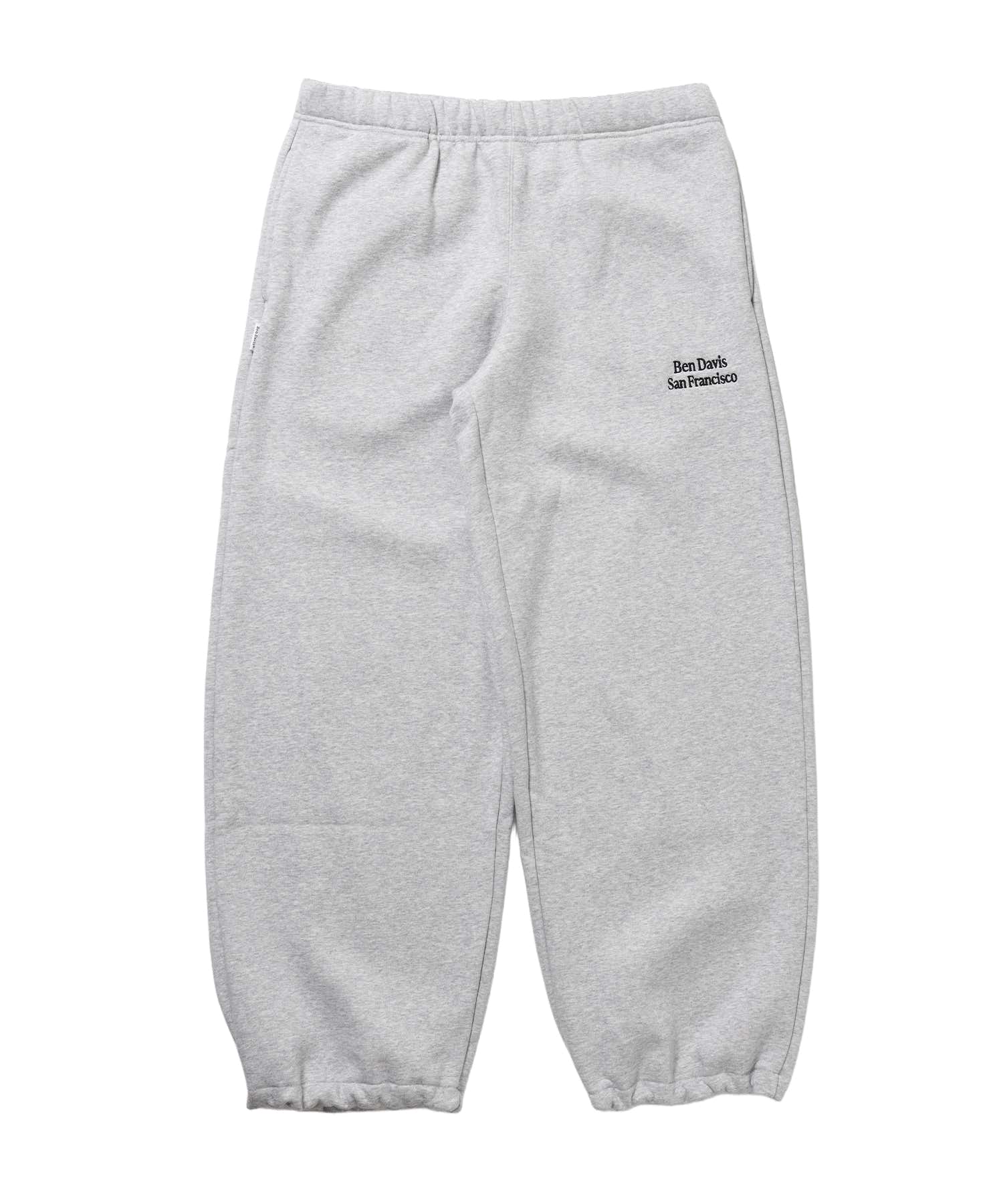 WIDE CURVE SWEAT PANTS / スウェットパンツ ワイドシルエット ルーズ ユニセックス グレー