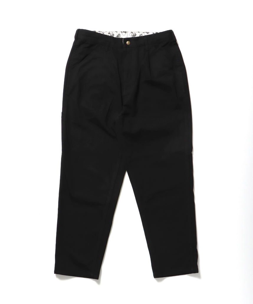 ACTIVEWORKPANTS Z5 / ベンズ アクティブワークパンツ テーパード シェフパンツ ブラック