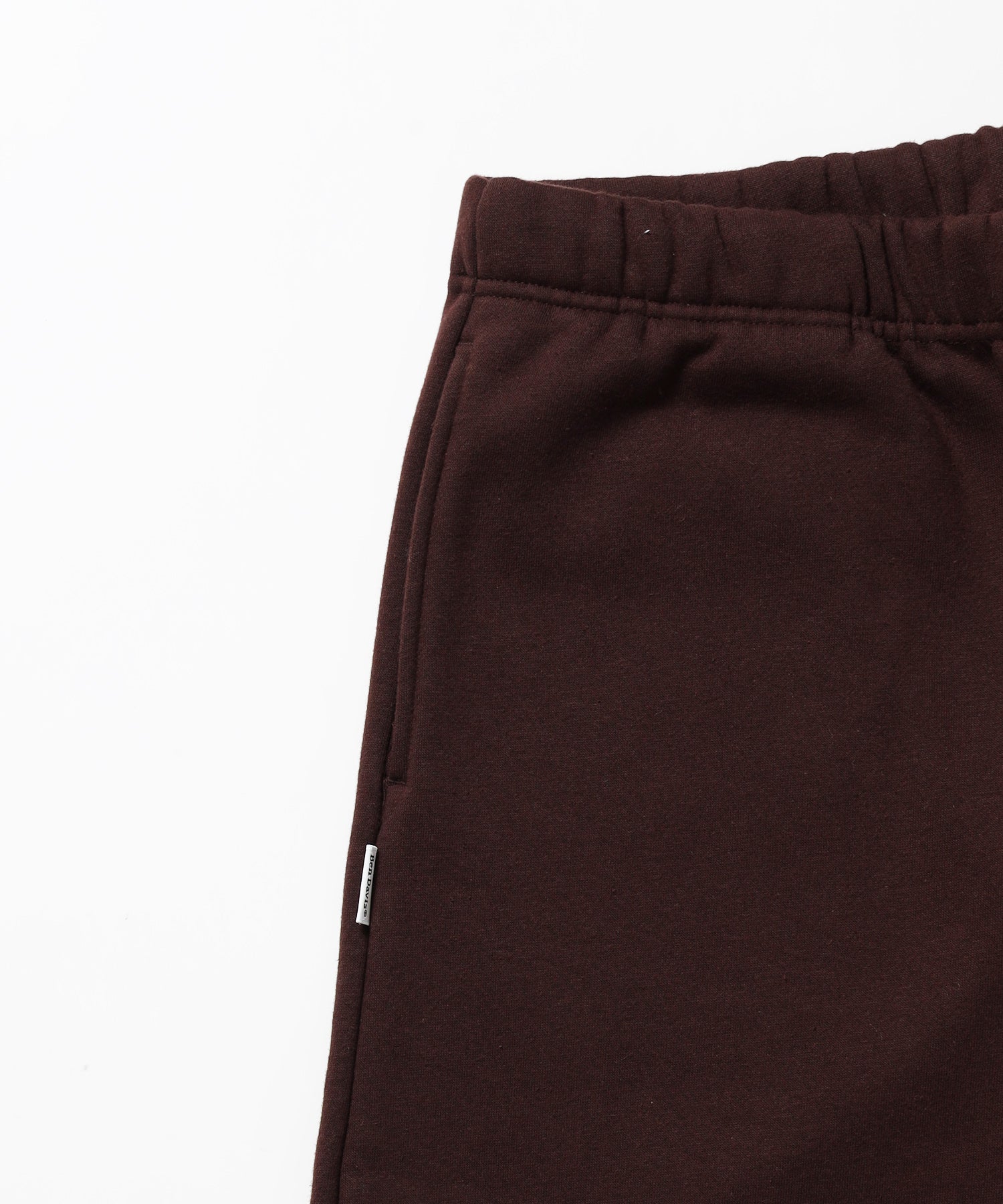 WIDE CURVE SWEAT PANTS / スウェットパンツ ワイドシルエット ルーズ ユニセックス ブラウン