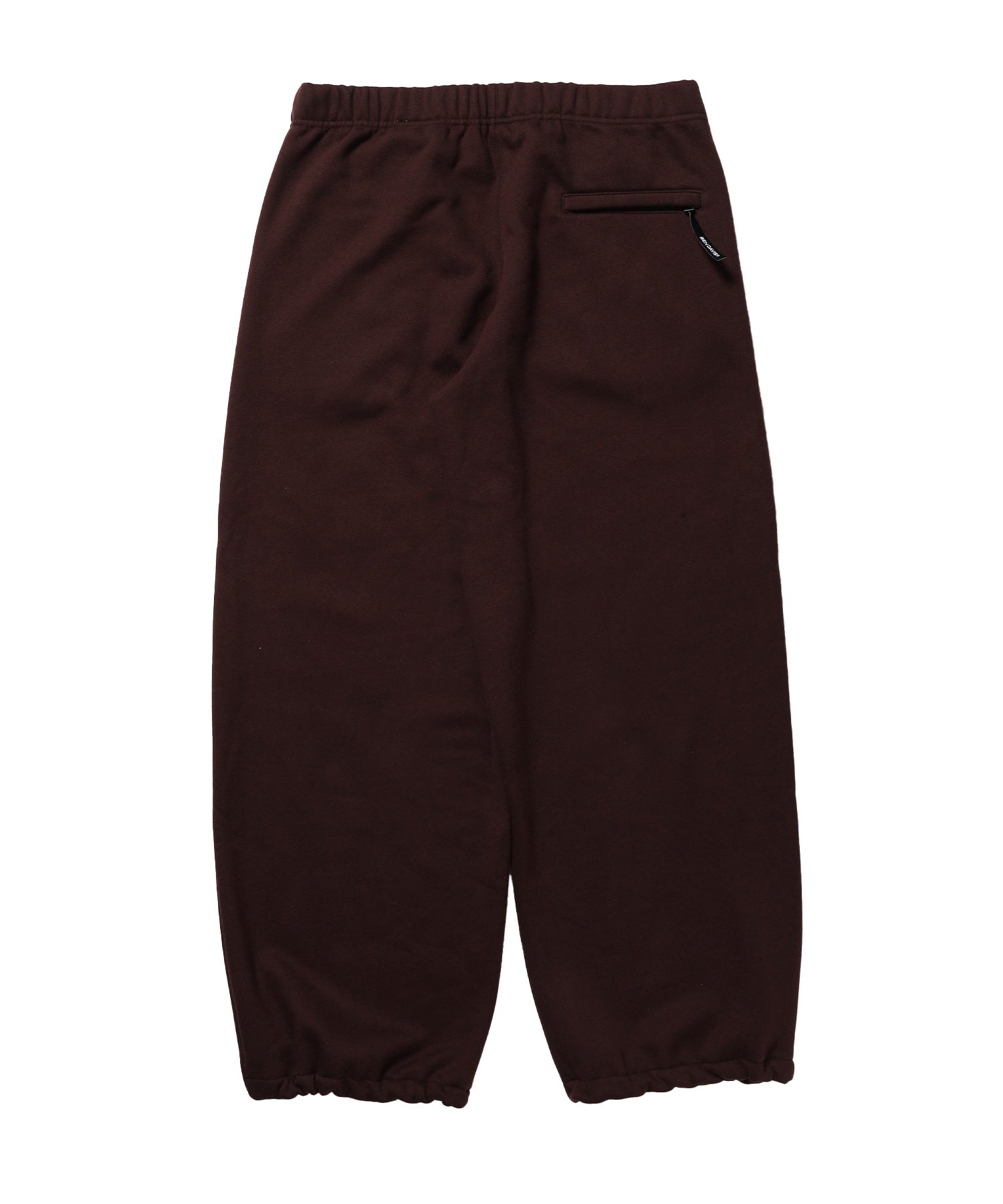 WIDE CURVE SWEAT PANTS / スウェットパンツ ワイドシルエット ルーズ ユニセックス ブラウン