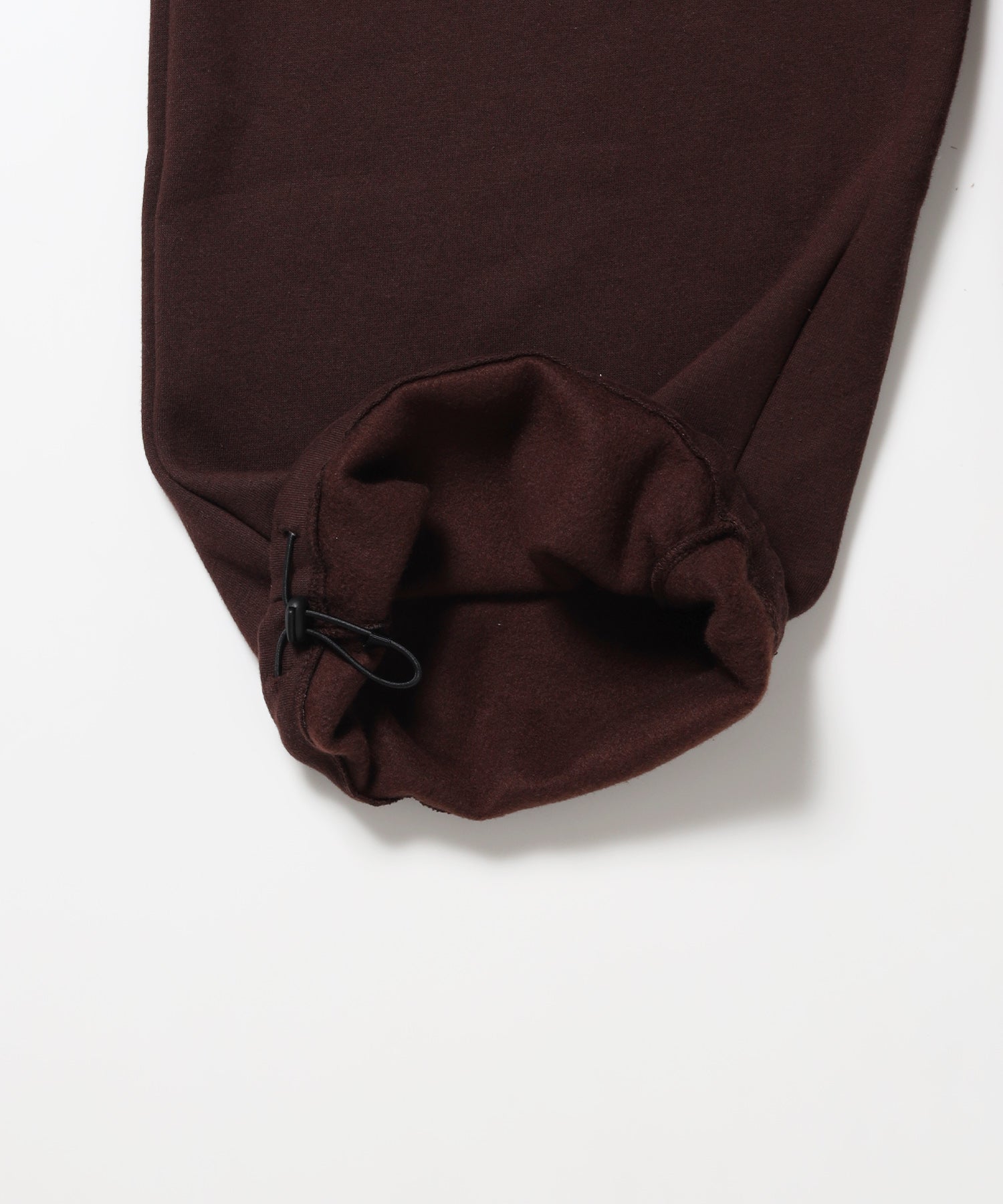 WIDE CURVE SWEAT PANTS / スウェットパンツ ワイドシルエット ルーズ ユニセックス ブラウン