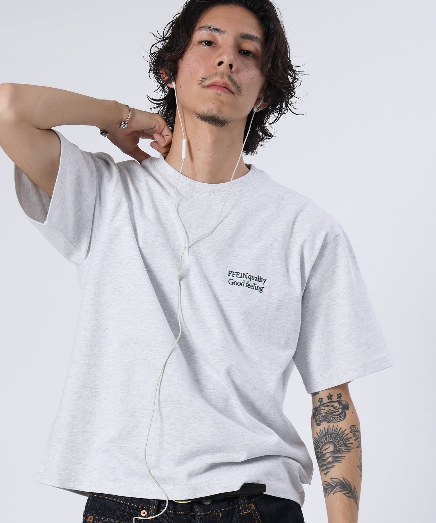 モデル:H178 Size:M アッシュグレー