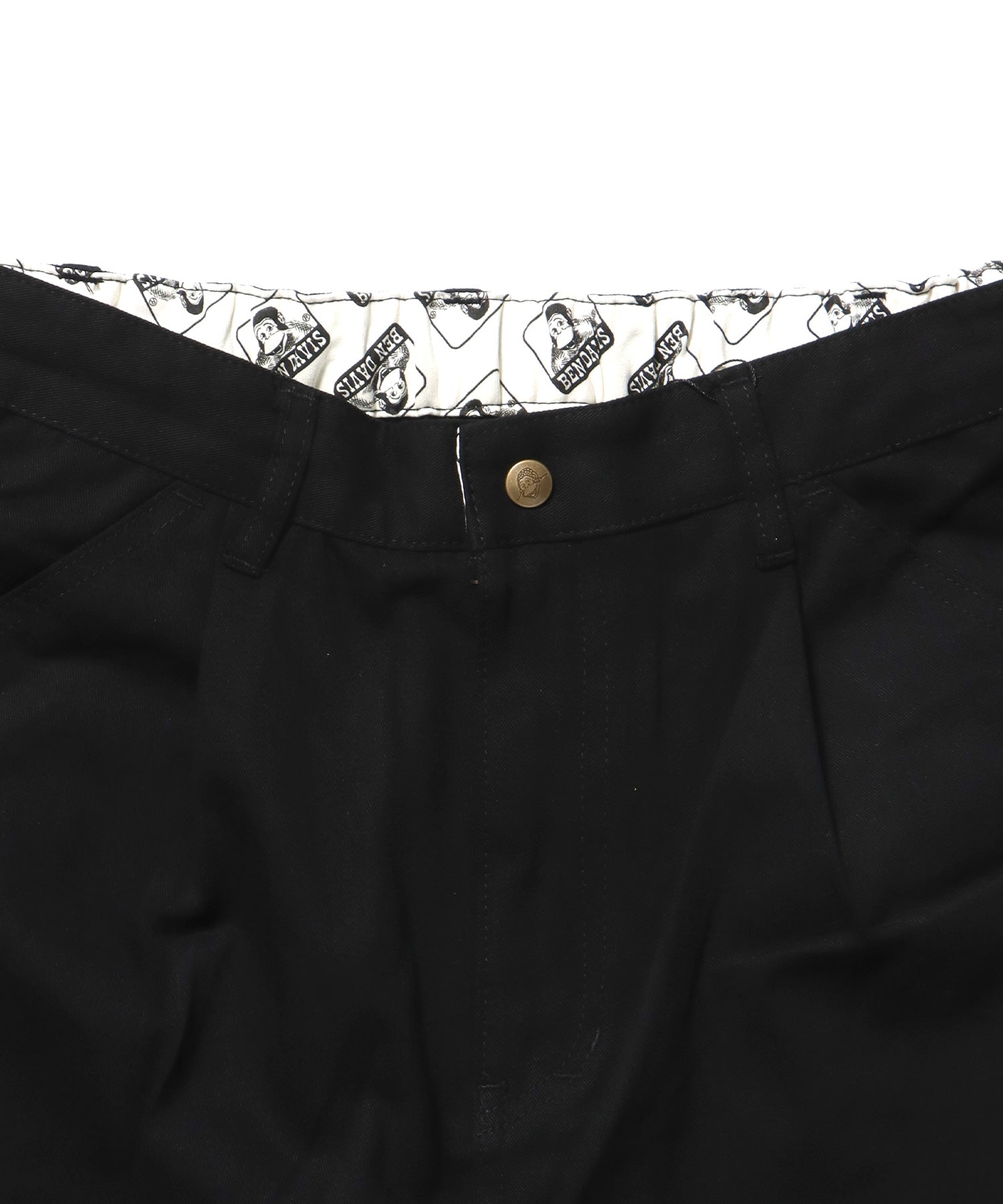 ACTIVEWORKPANTS Z5 / ベンズ アクティブワークパンツ テーパード シェフパンツ ブラック
