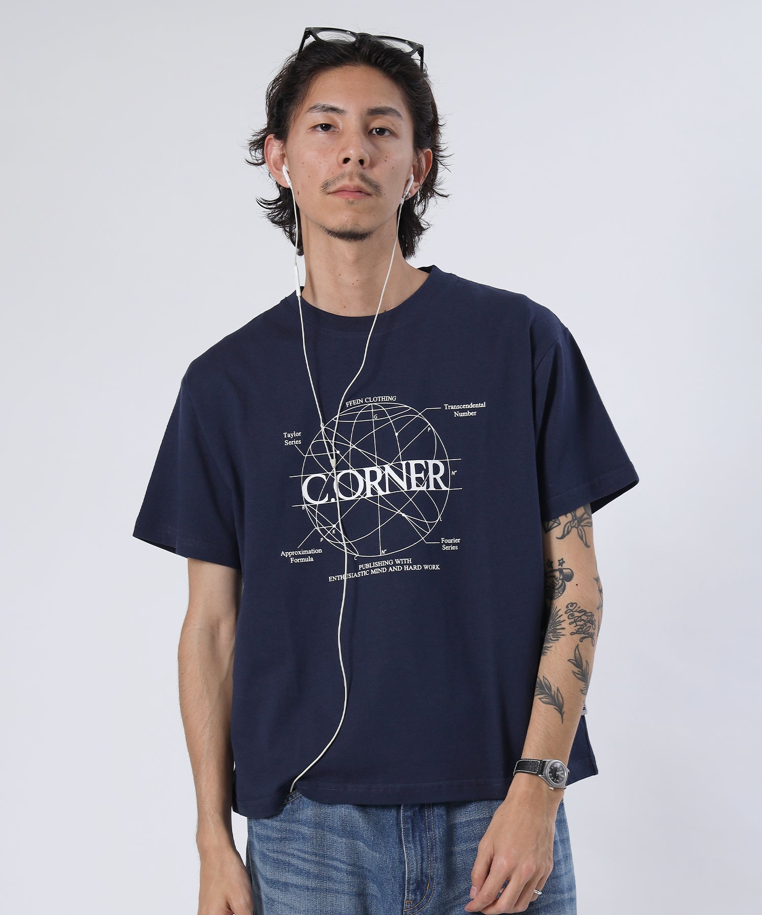 モデル:H178 Size:M ネイビー