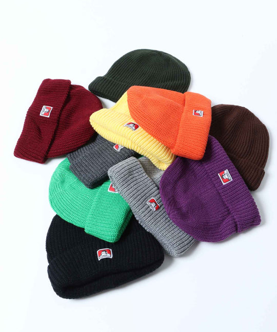 MICRO LOGO KNIT CAP / マイクロ ロゴ ニット キャップ パープル