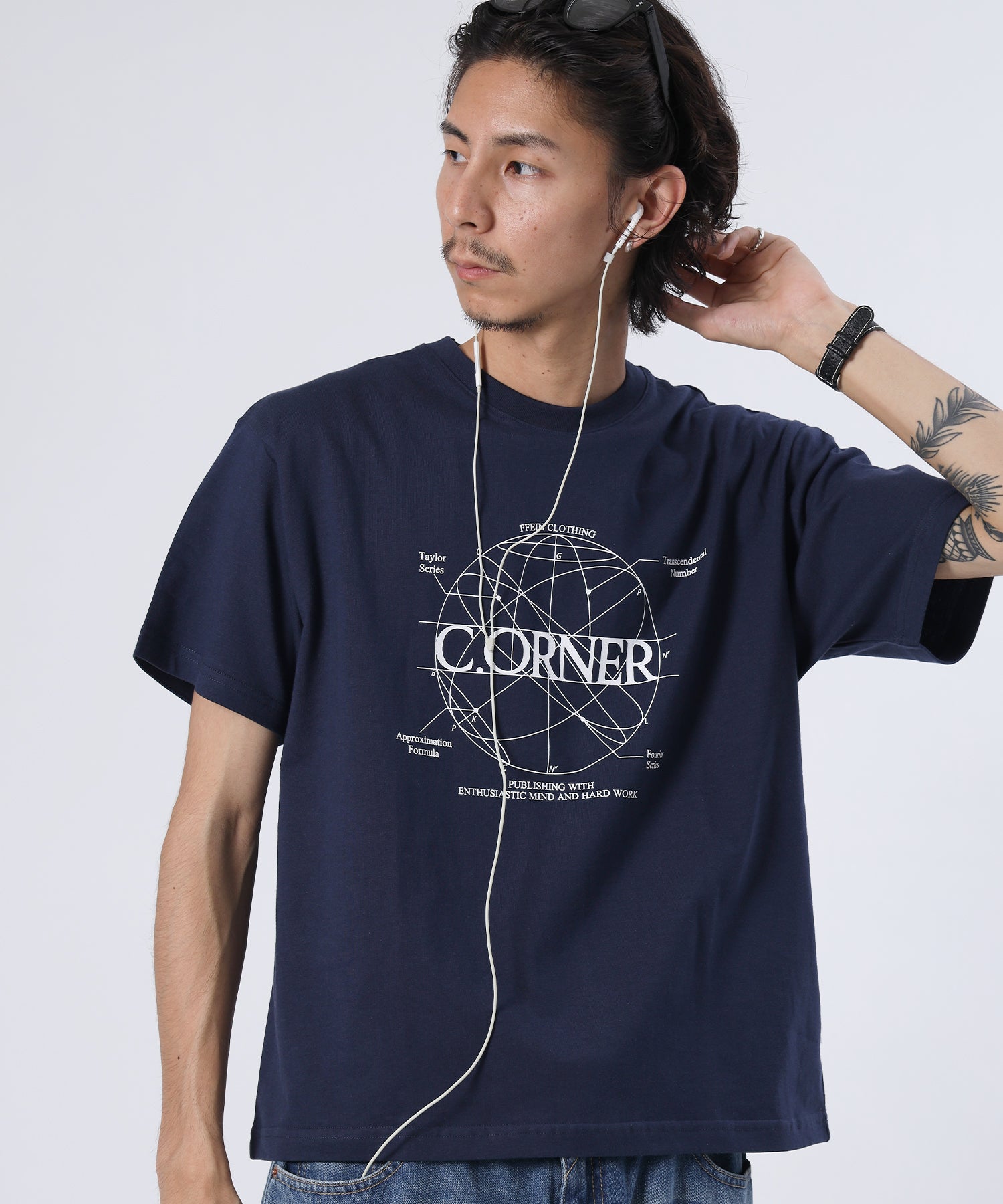 モデル:H178 Size:M ネイビー