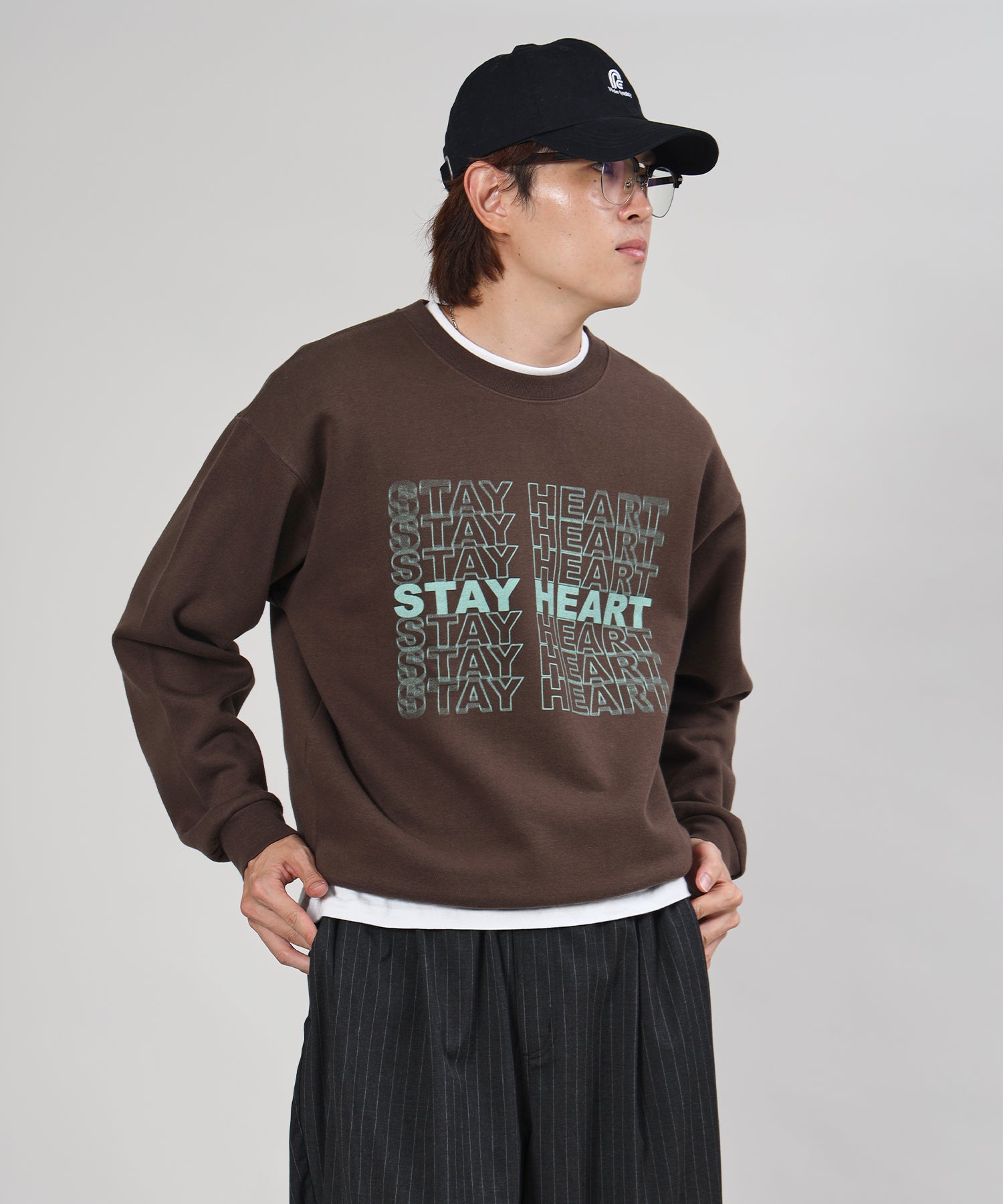 モデル:H178 Size : L ブラウン