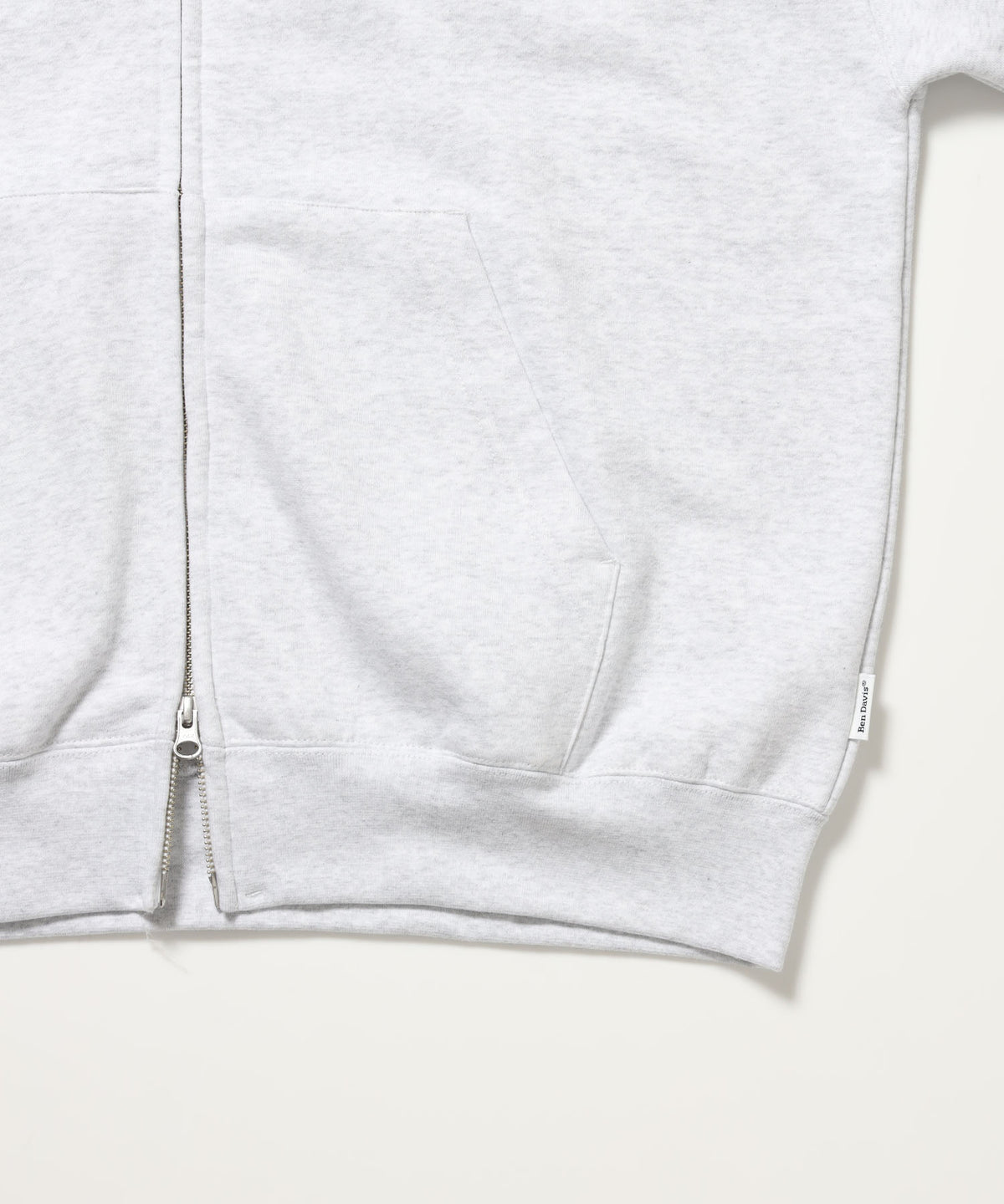 SANMARINO ZIP HOODIE / ジップパーカー フード キャラクター デザイン 裏起毛 ユニセックス アッシュグレー