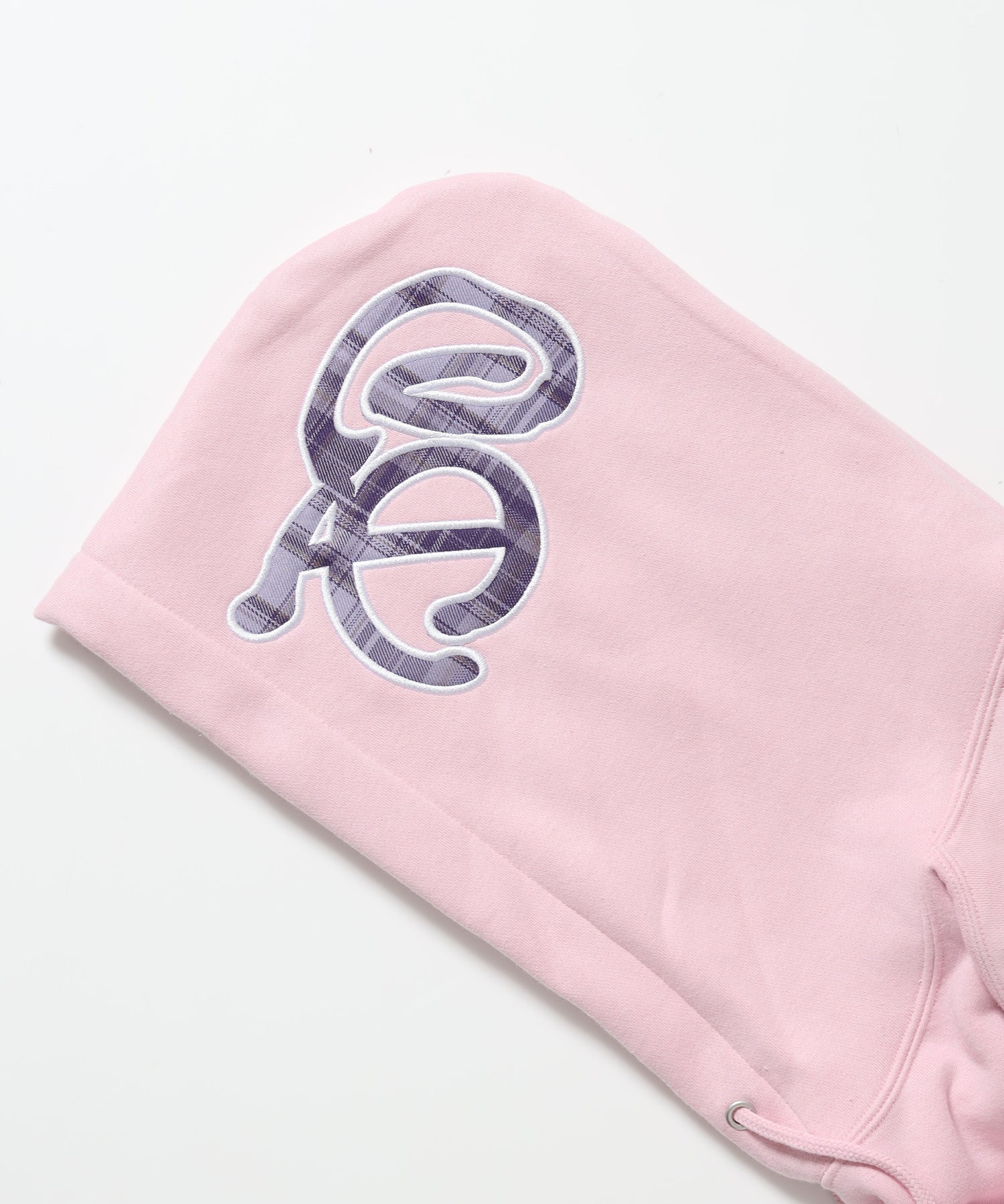 Design Pullover P/K / プルパーカー フード デザイン 裏起毛 ユニセックス ピンク