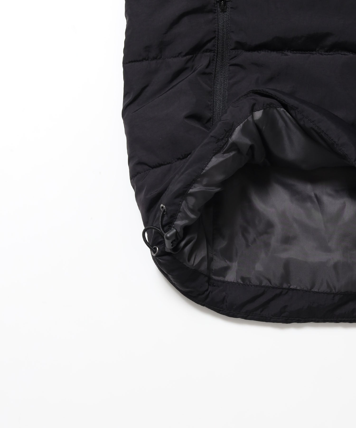 BD HOODED PUFFER JACKET / ダウンジャケット パッファー フード ユニセックス ブラック