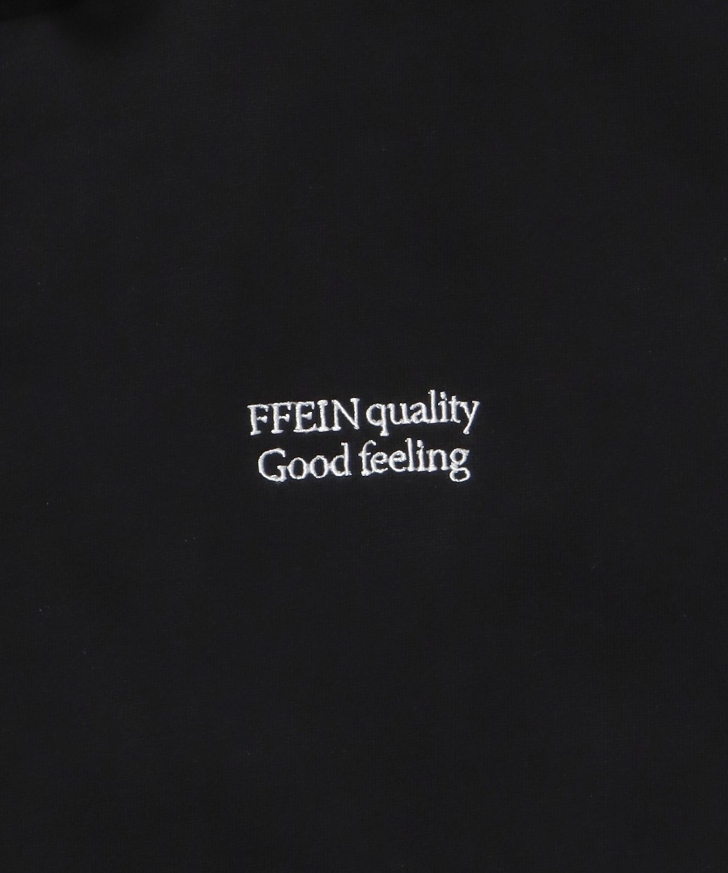 ヘビーウエイトワンポイントジップパーカー / パーカー ジップ ワンポイント ロゴ 裏起毛 フーディ ブラック