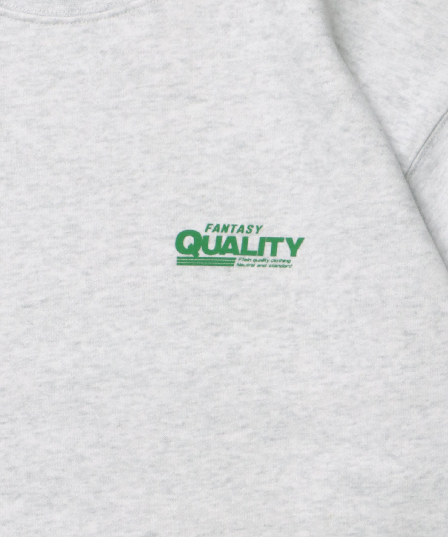 ヘビーウエイトバックダイナーロゴスウェット / 裏起毛 スウェット クルーネック ワンポイント プリント アッシュグレー