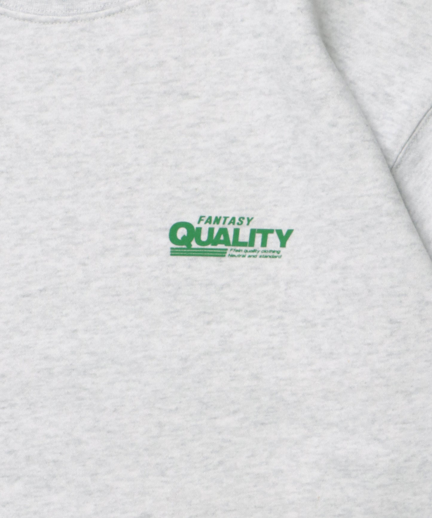 ヘビーウエイトバックダイナーロゴスウェット / 裏起毛 スウェット クルーネック ワンポイント プリント アッシュグレー