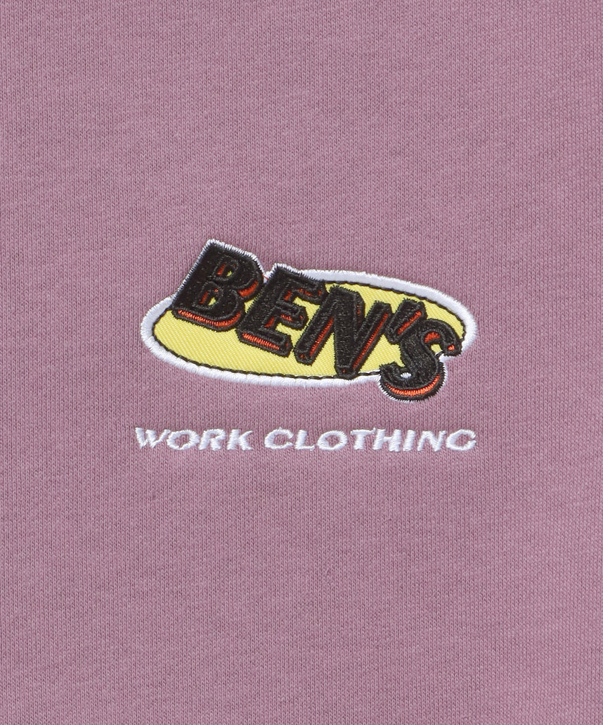 CHAMPIONSHIP PATCHED CREW NECK SWEAT / 袖ワッペン 刺繍 古着風 クルーネック スウェット グレイッシュピンク