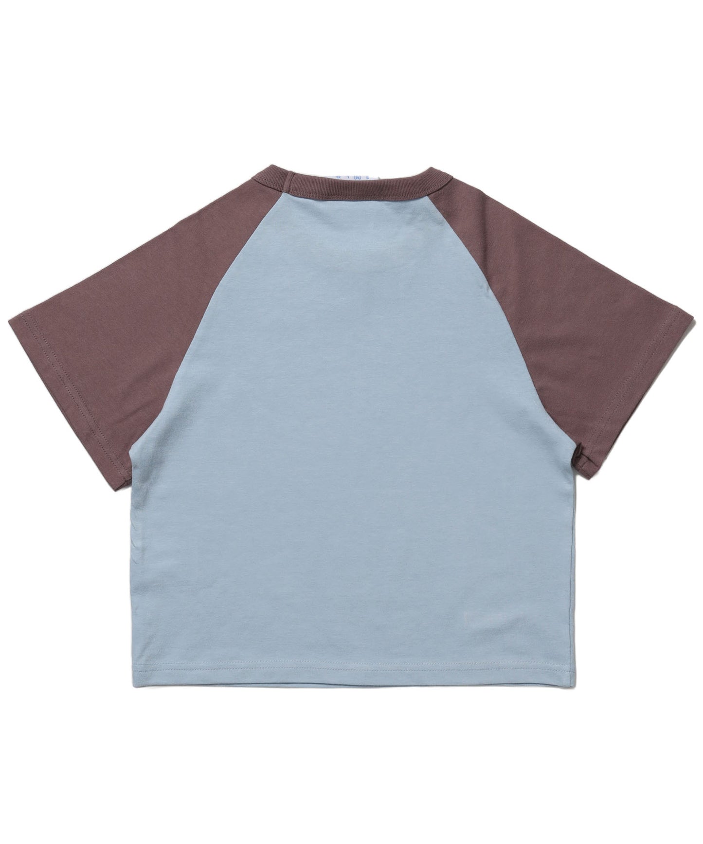 ※WEB限定 / プリントピチTシャツ / 配色ラグラン半袖Tシャツ / sqnz treble clef pt tee ブラウン