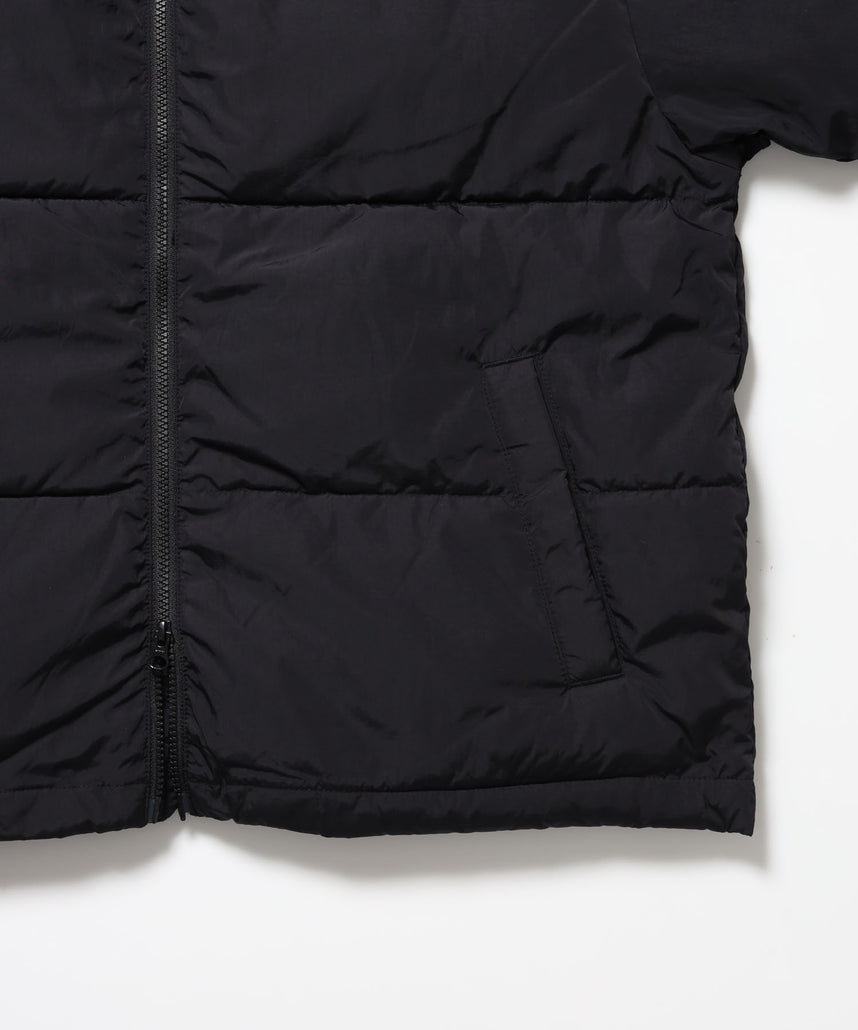 BD PUFFER JACKET / ダウンジャケット パッファー シンプルロゴ ユニセックス ブラック