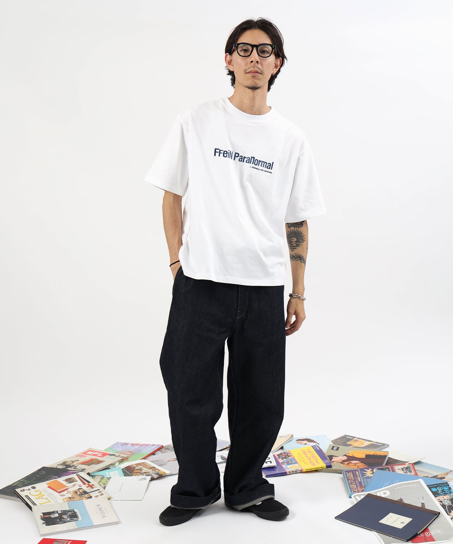 H177 Size:L ホワイト