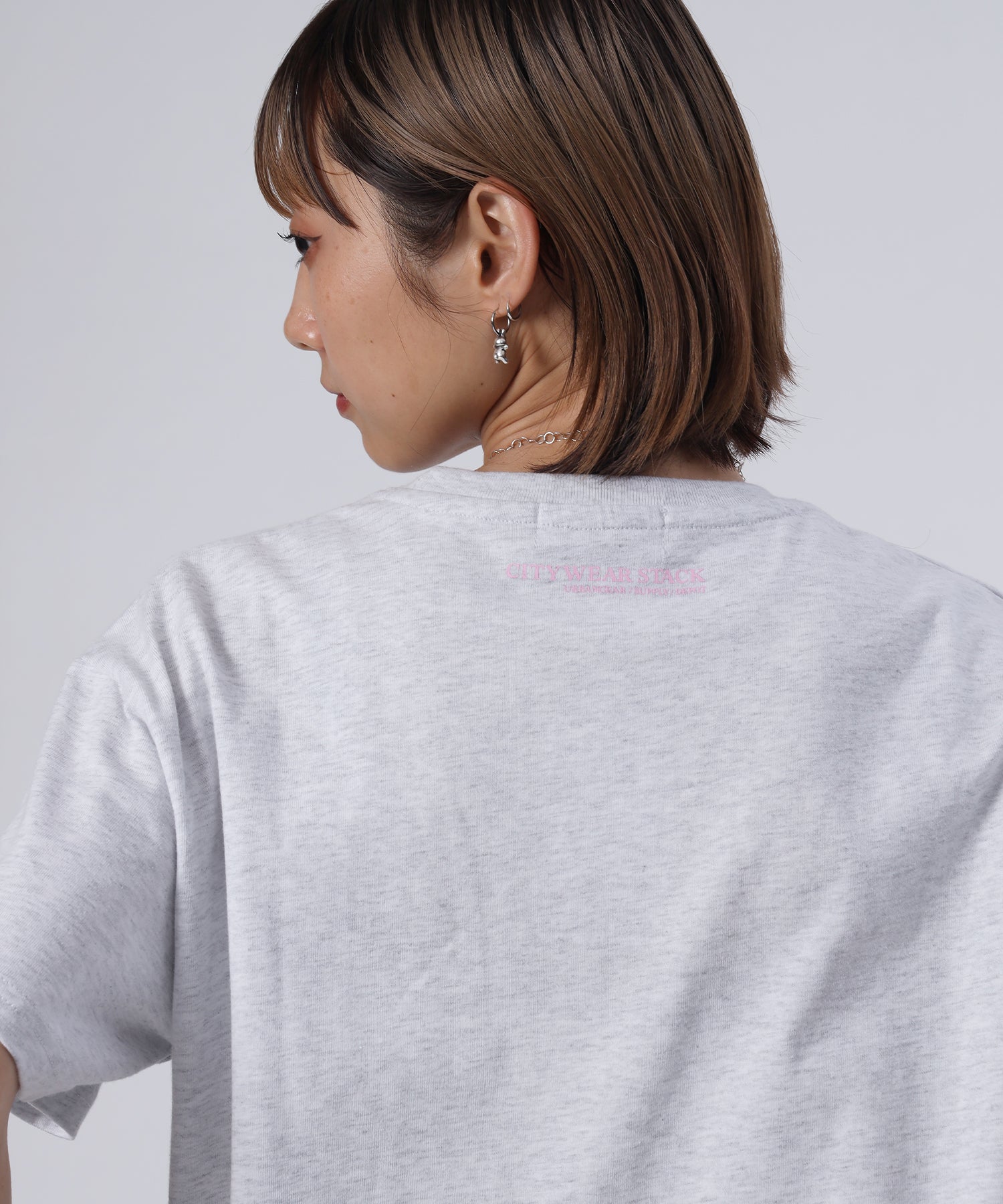モデル:H163 Size:M アッシュグレー