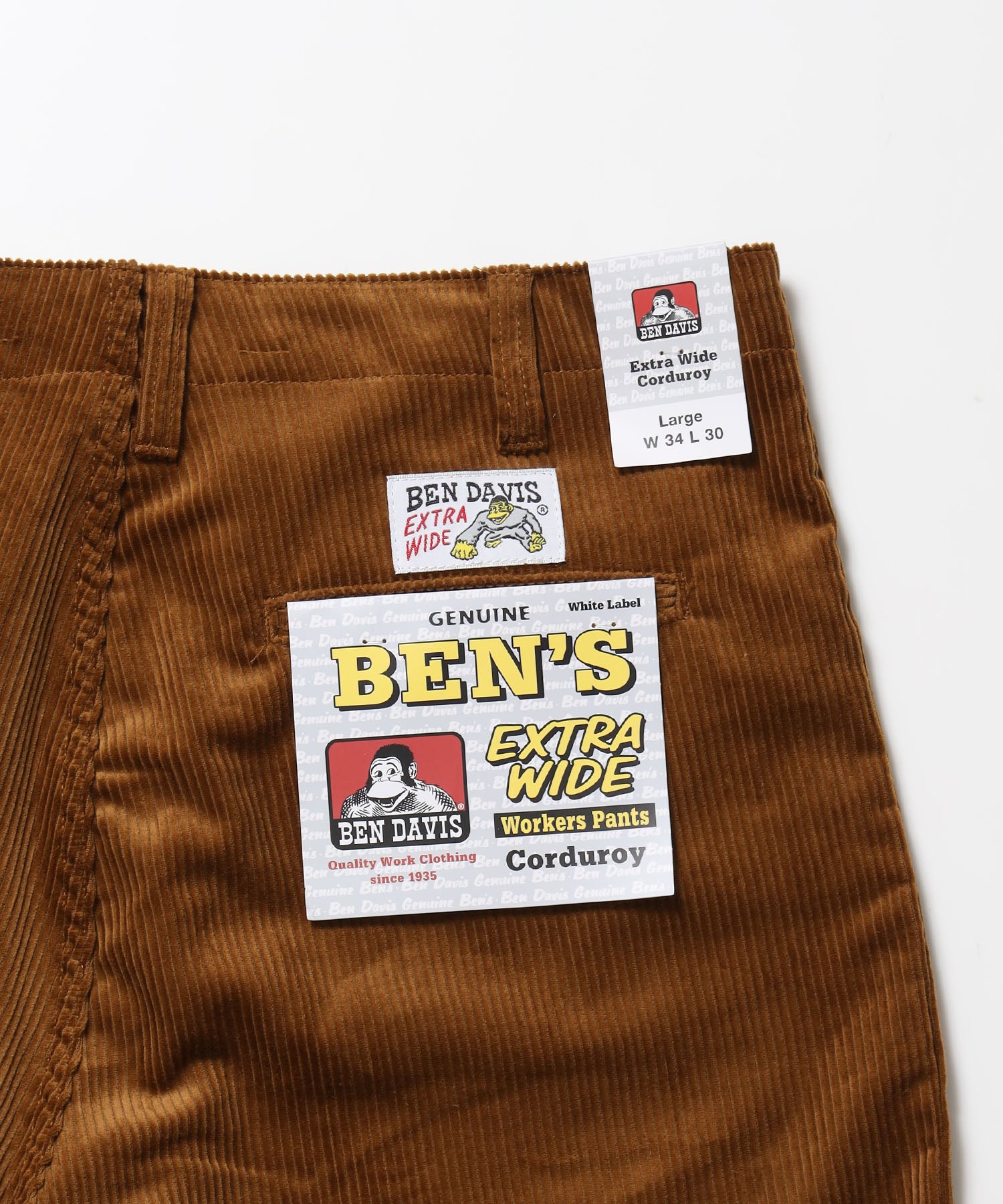 EXTRA WIDE CORD PANTS / コーデュロイ エクストラワイドパンツ ボトムス センタークリース ユニセックス