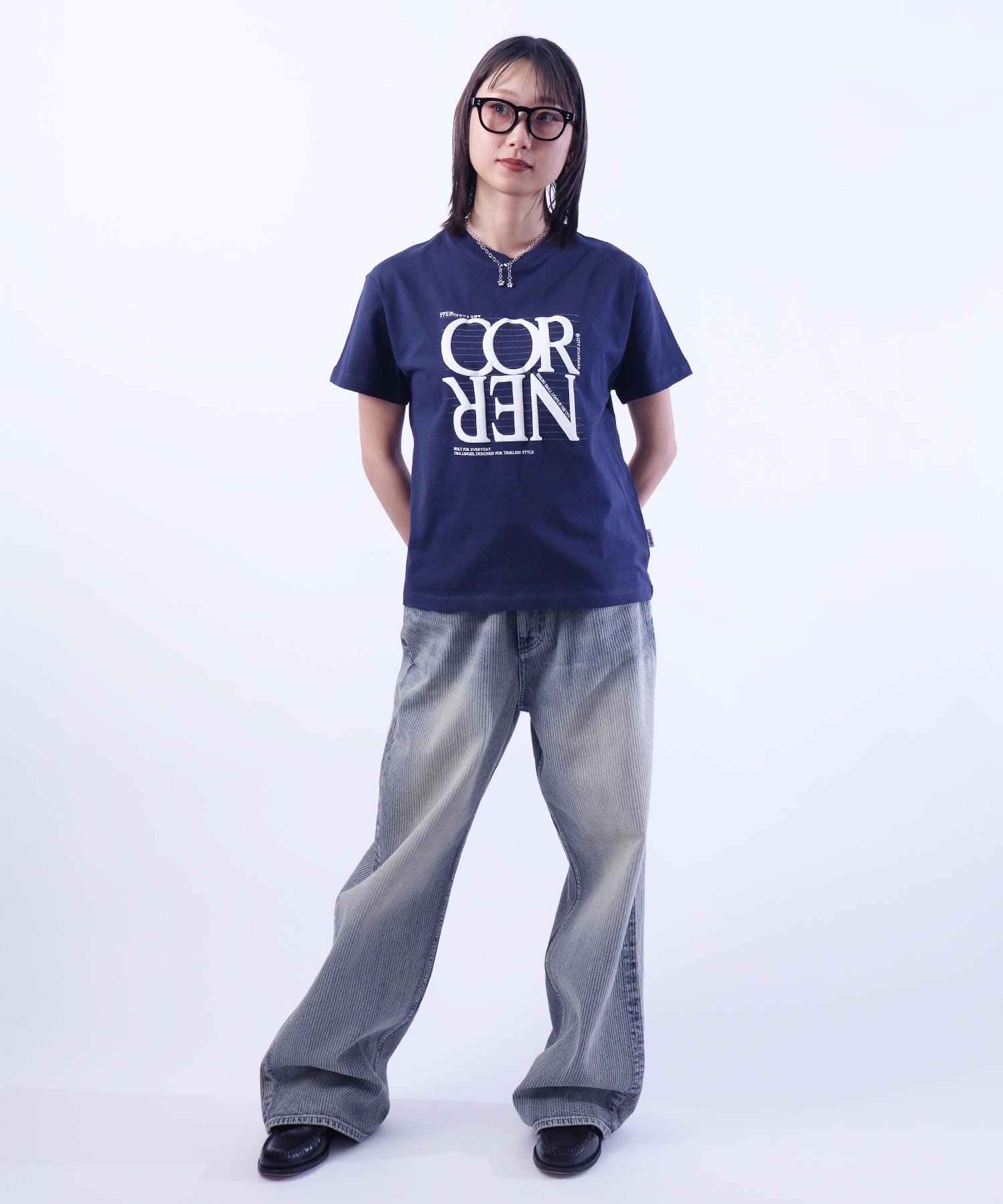 モデル:H163 Size:S ネイビー