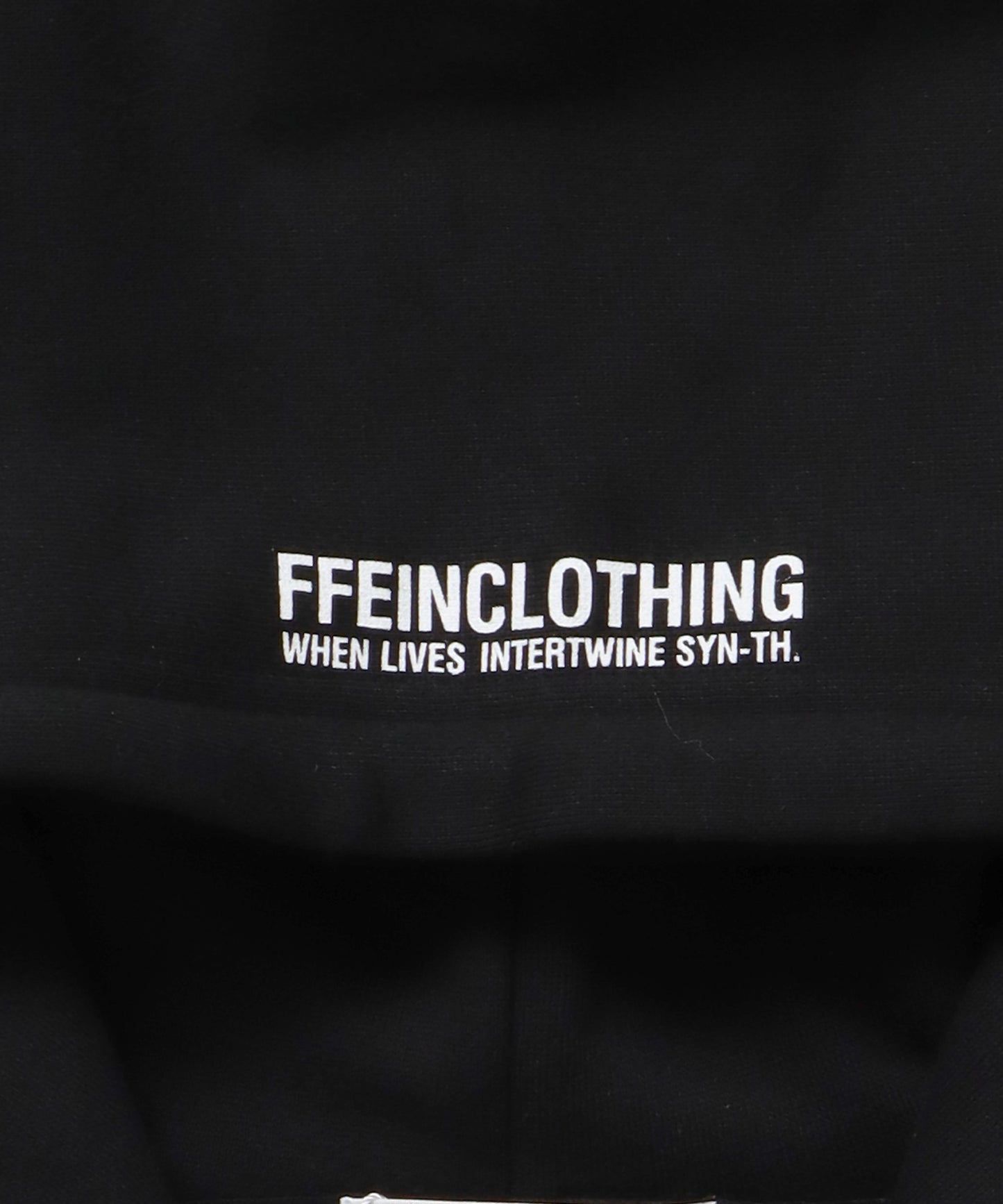 ヘビーウエイトぼかしロゴジップパーカー / パーカー 裏起毛 ジップ 刺繍 ロゴ フーディ ダブルジップ ブラック