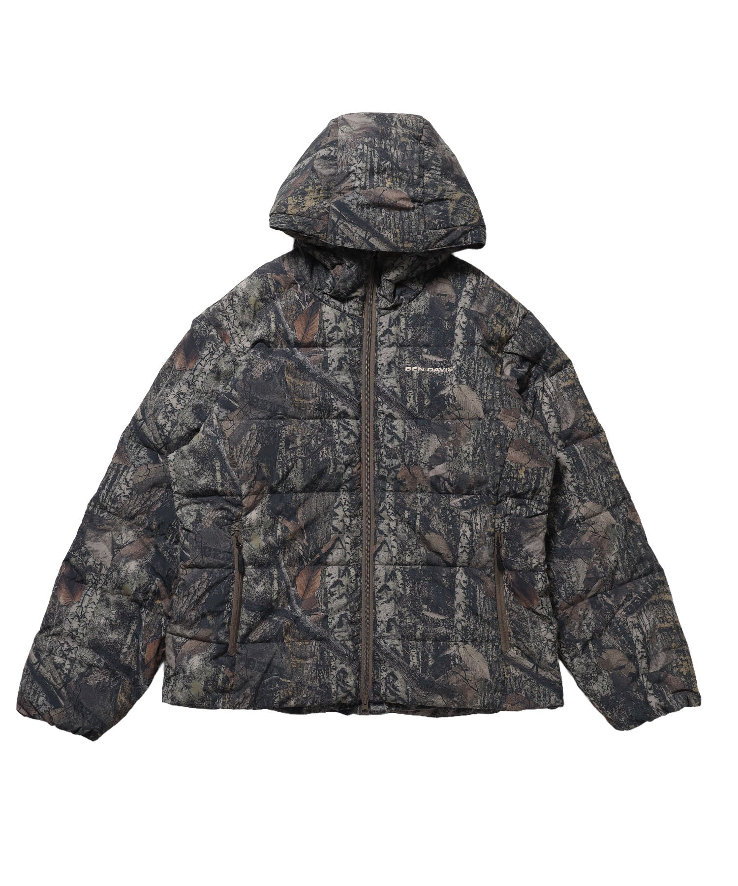 BD HOODED PUFFER JACKET / ダウンジャケット パッファー フード ユニセックス 柄80