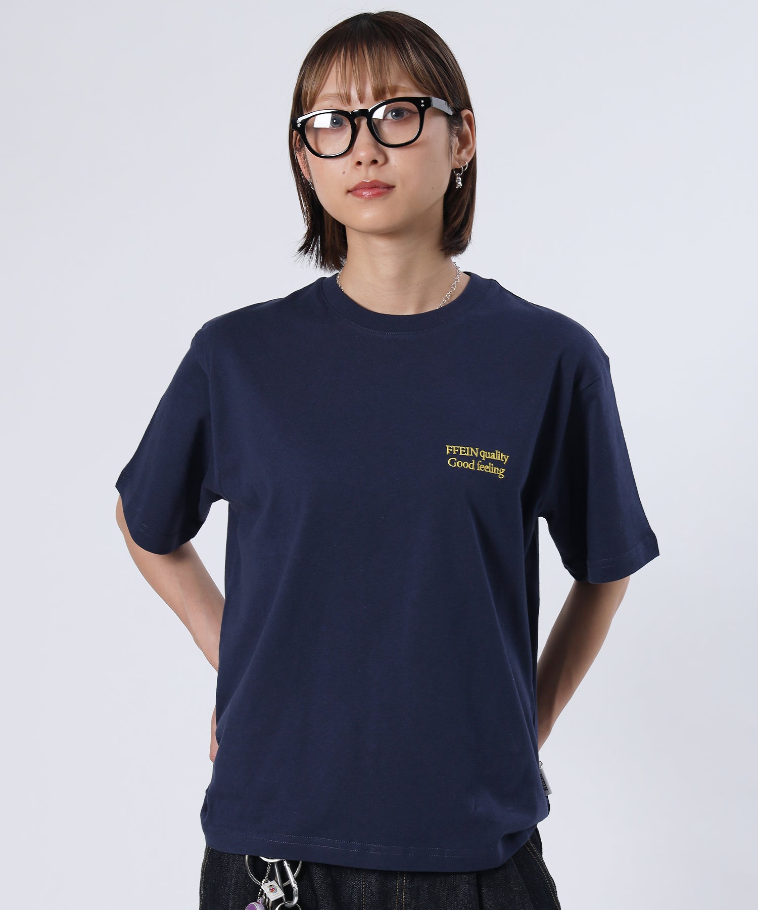 H163 Size:M ネイビー