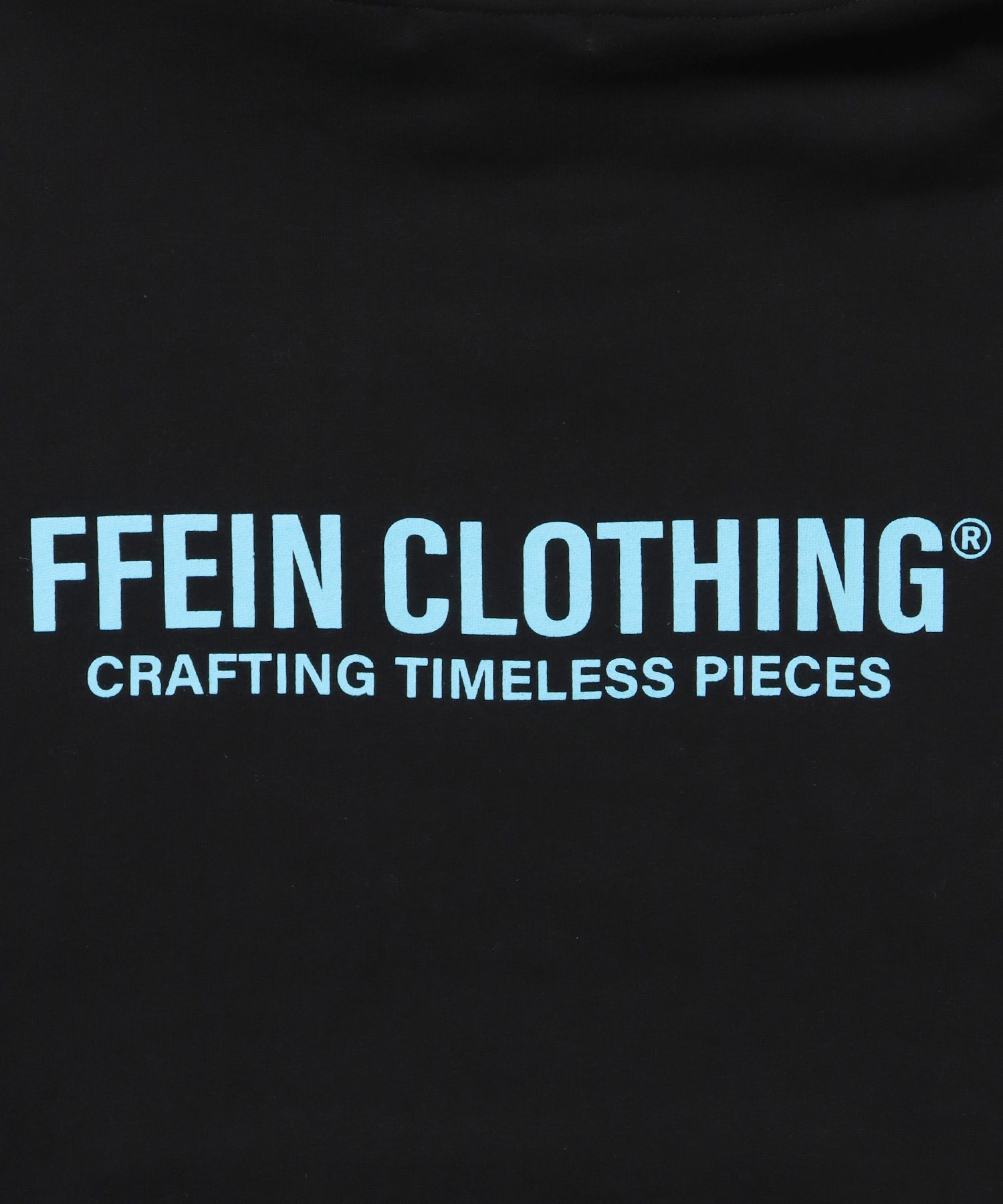 ヘビーウエイトセンターミニロゴジップパーカー / パーカー 裏起毛 ジップ 刺繍 ロゴ フーディ ダブルジップ ブラック