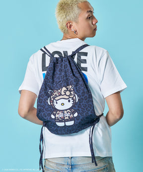 HK KITTY DAILY KNAPSACK / ナップサック バック 雑貨 2WAY プリント リバーシブル ユニセックス 柄81