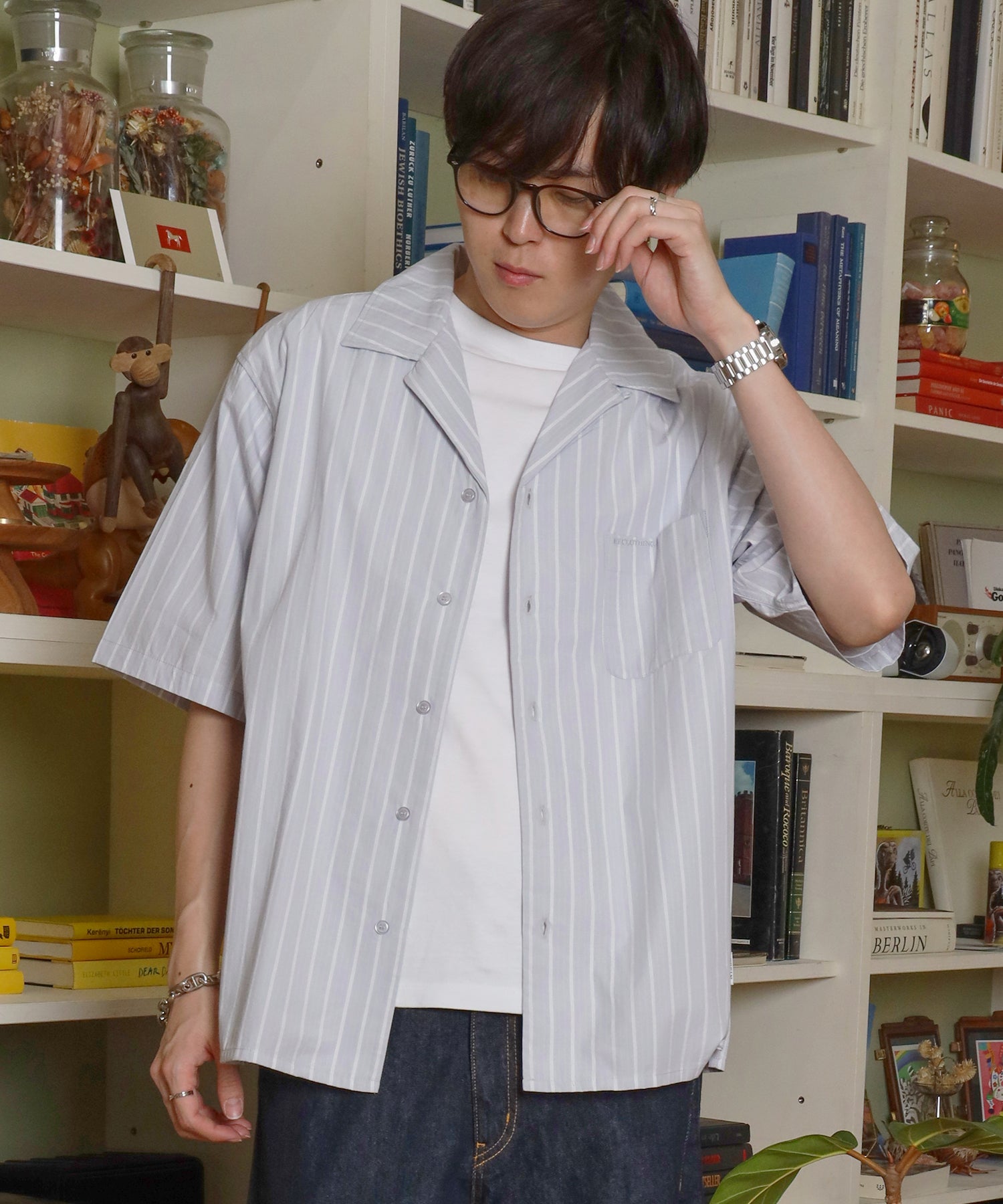 モデル:H178 Size : L ライトグレー