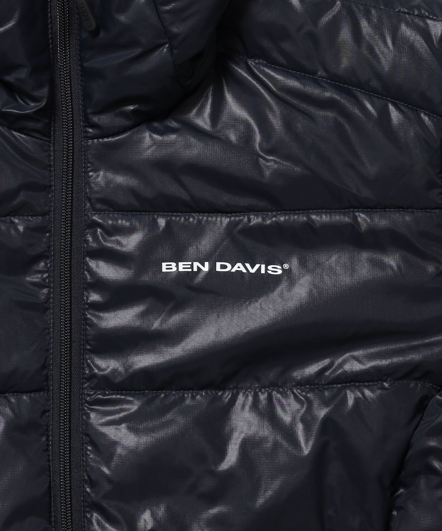 BD HOODED PUFFER JACKET / ダウンジャケット パッファー フード ユニセックス ダークネイビー