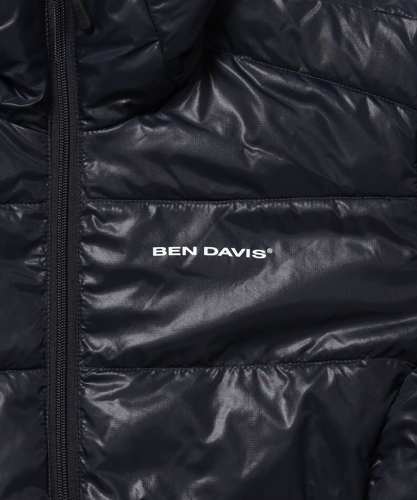 BD HOODED PUFFER JACKET / ダウンジャケット パッファー フード ユニセックス ダークネイビー