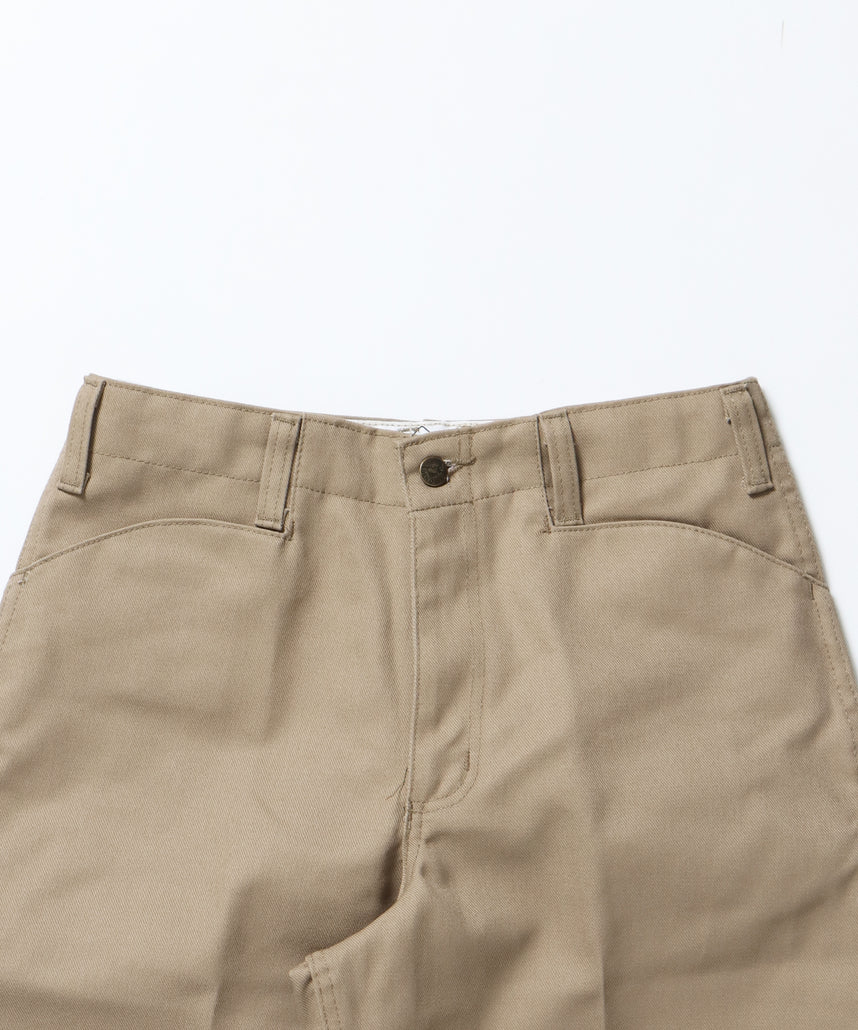 USA GORILLA CUT / エクストラワイドパンツ センタープレス フリスコ メキシコ産 カーキ