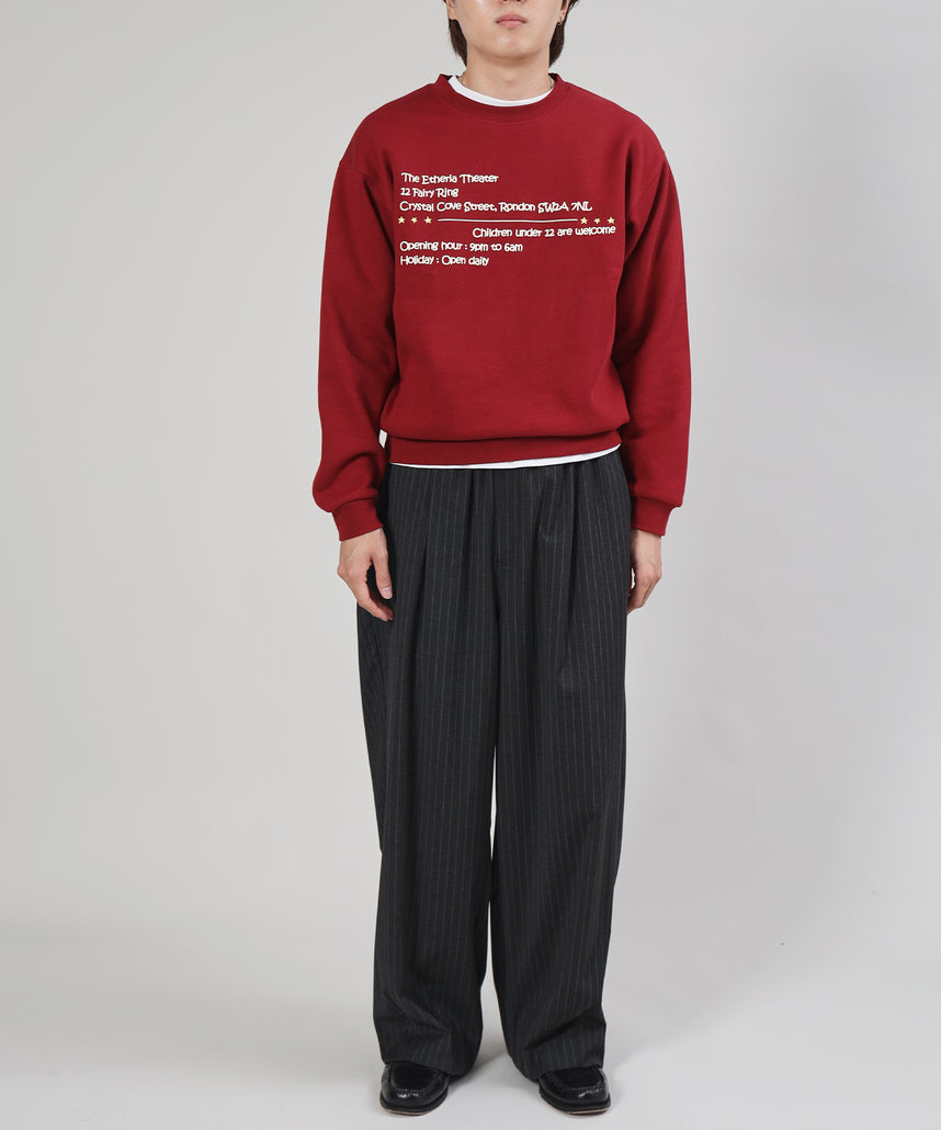 モデル:H178 Size : L ワイン